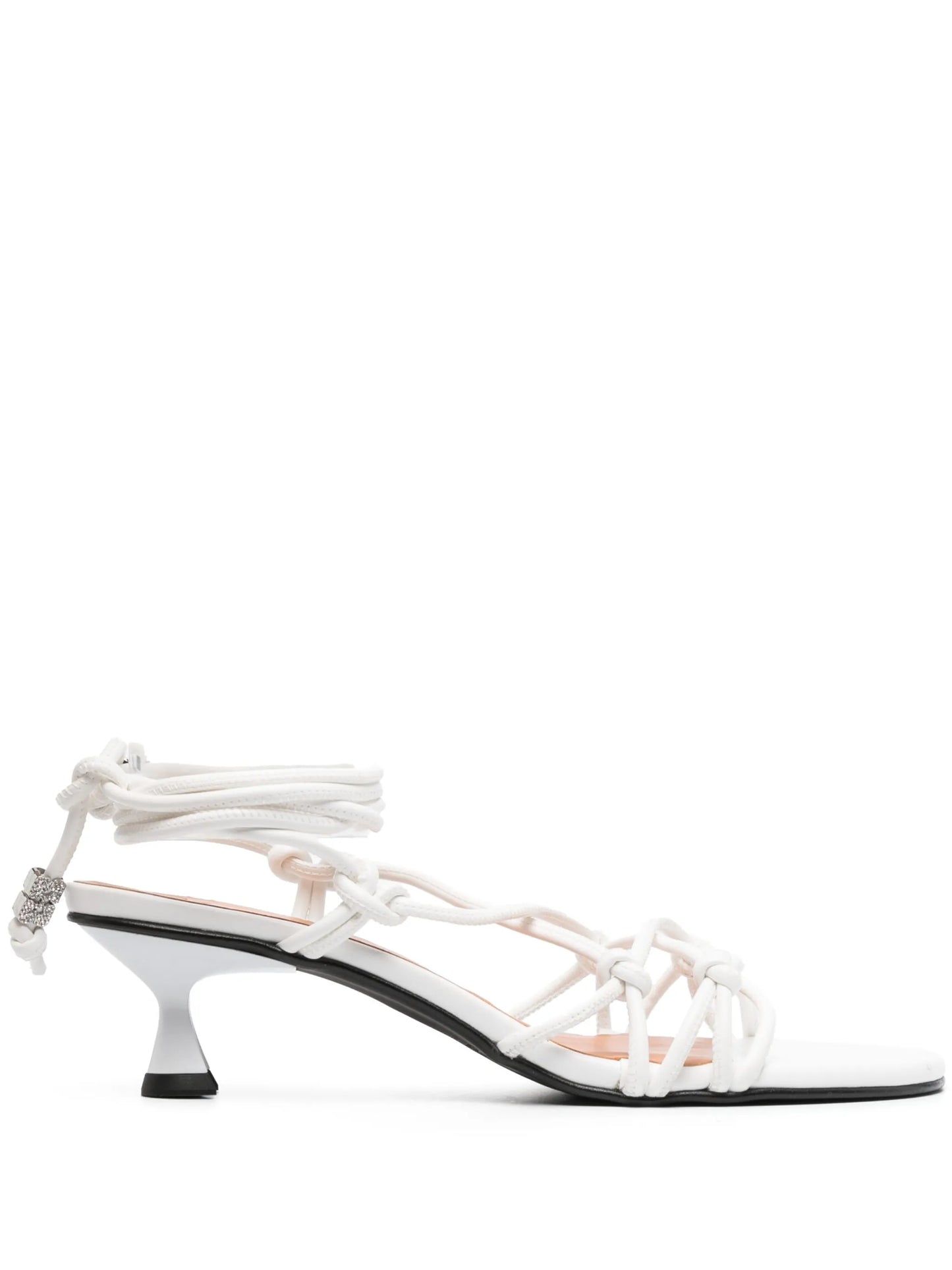 knot-detail sandals