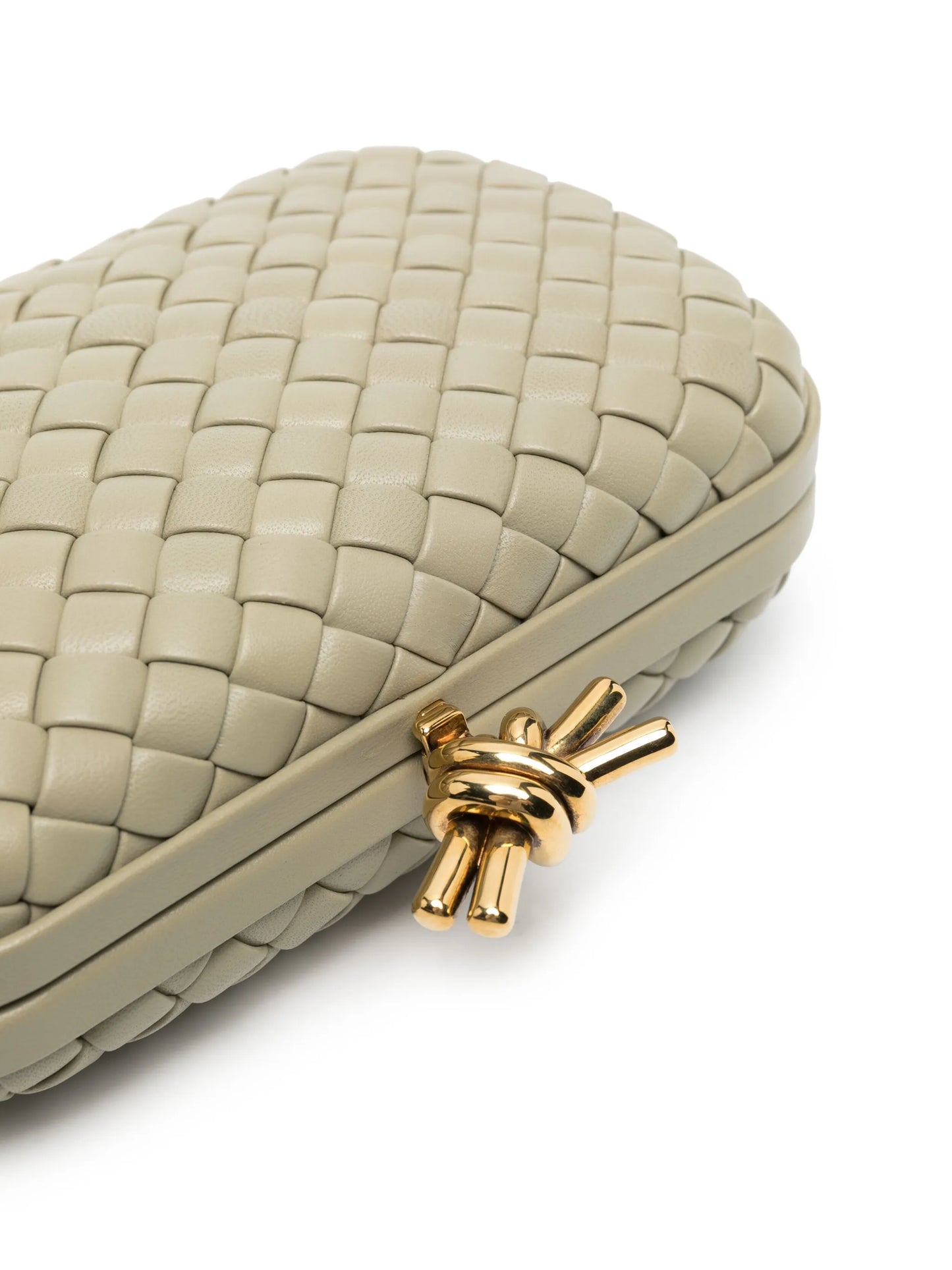 Knot clutch bag