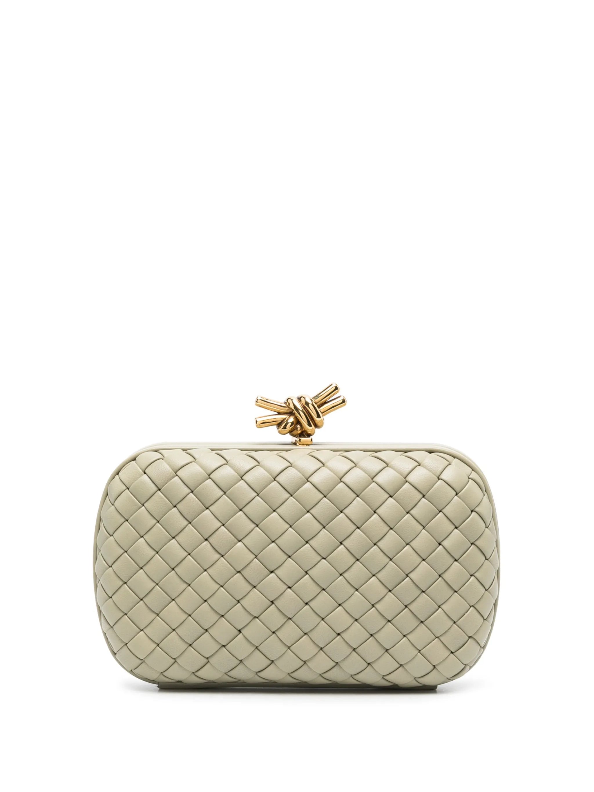 Knot clutch bag