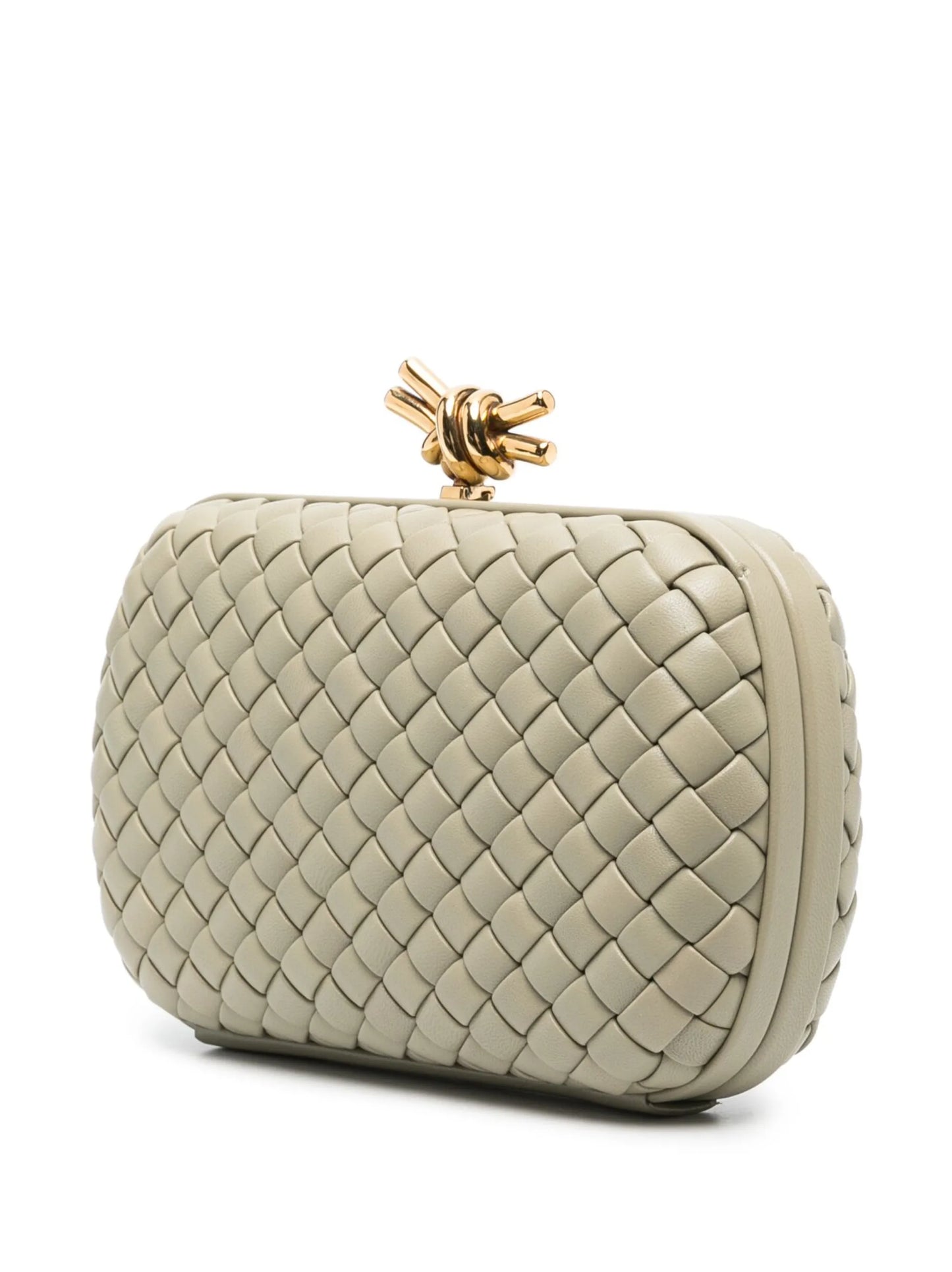 Knot clutch bag