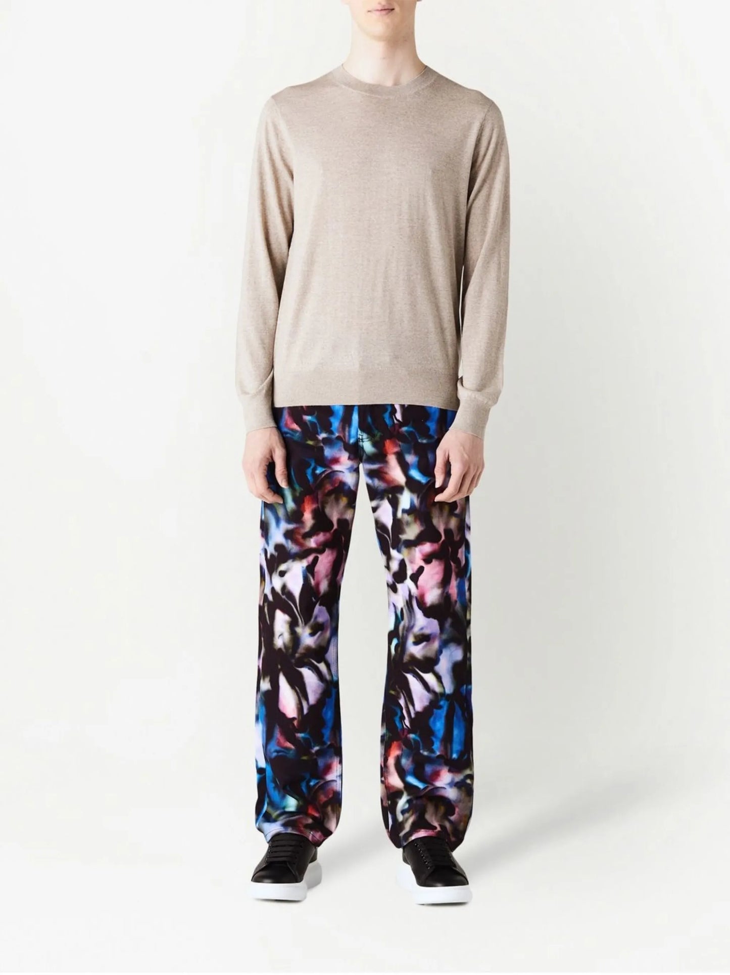 Panthero abstract-print trousers