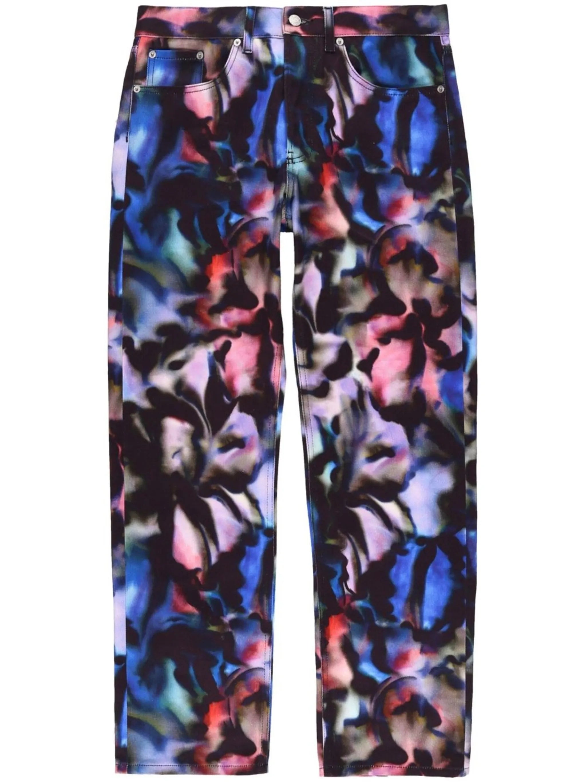 Panthero abstract-print trousers