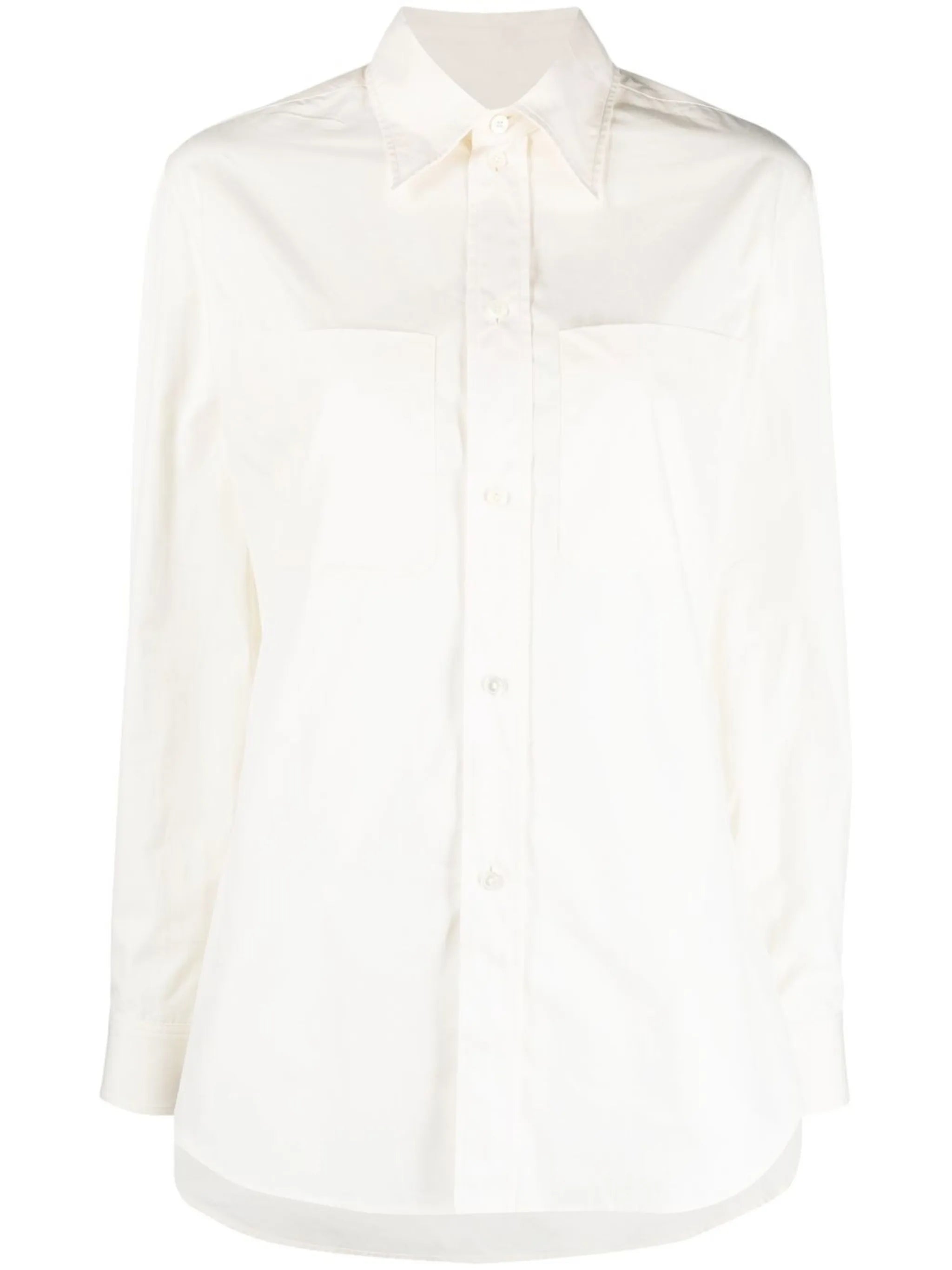 two-pocket cotton shirt