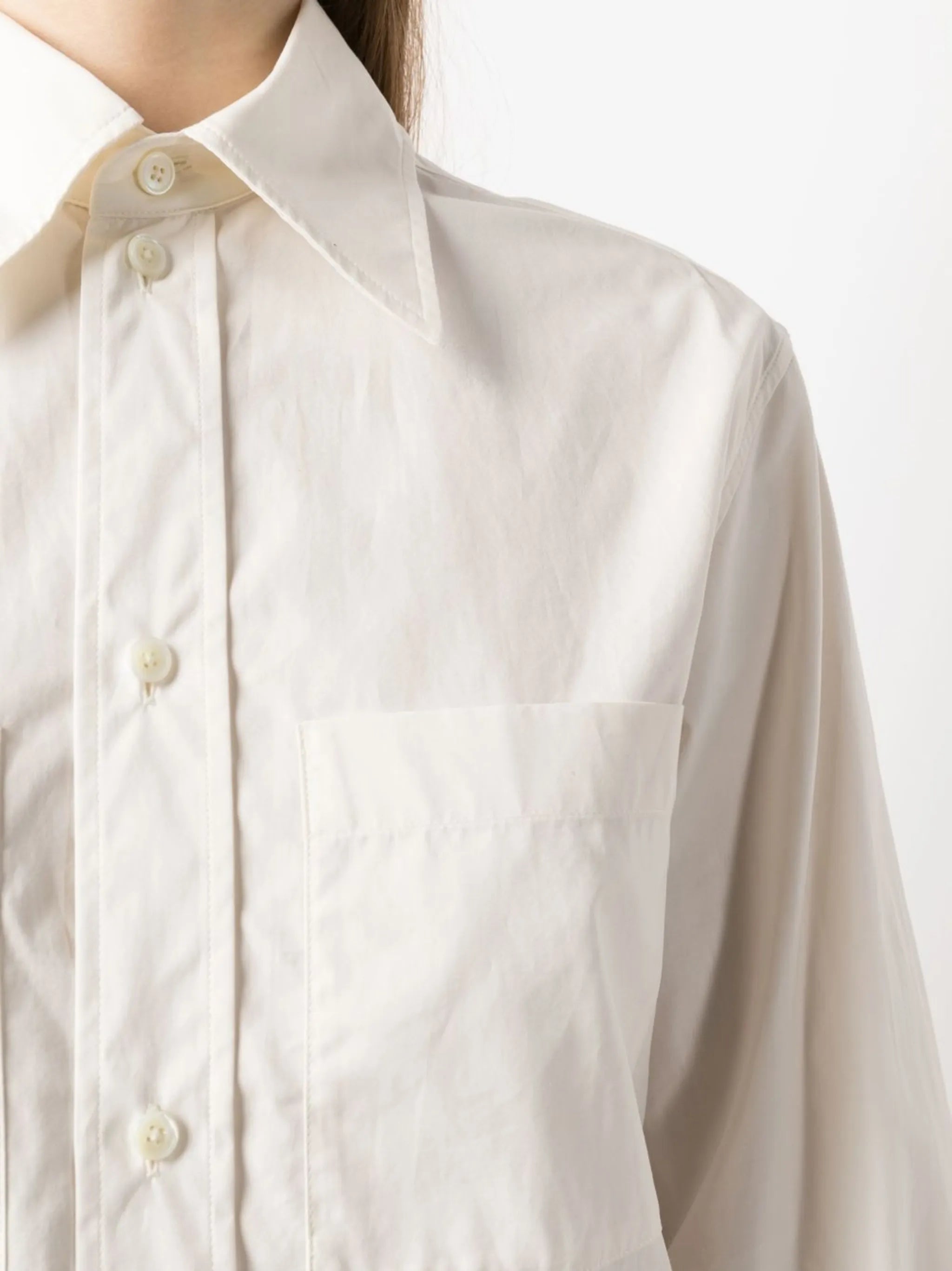 two-pocket cotton shirt