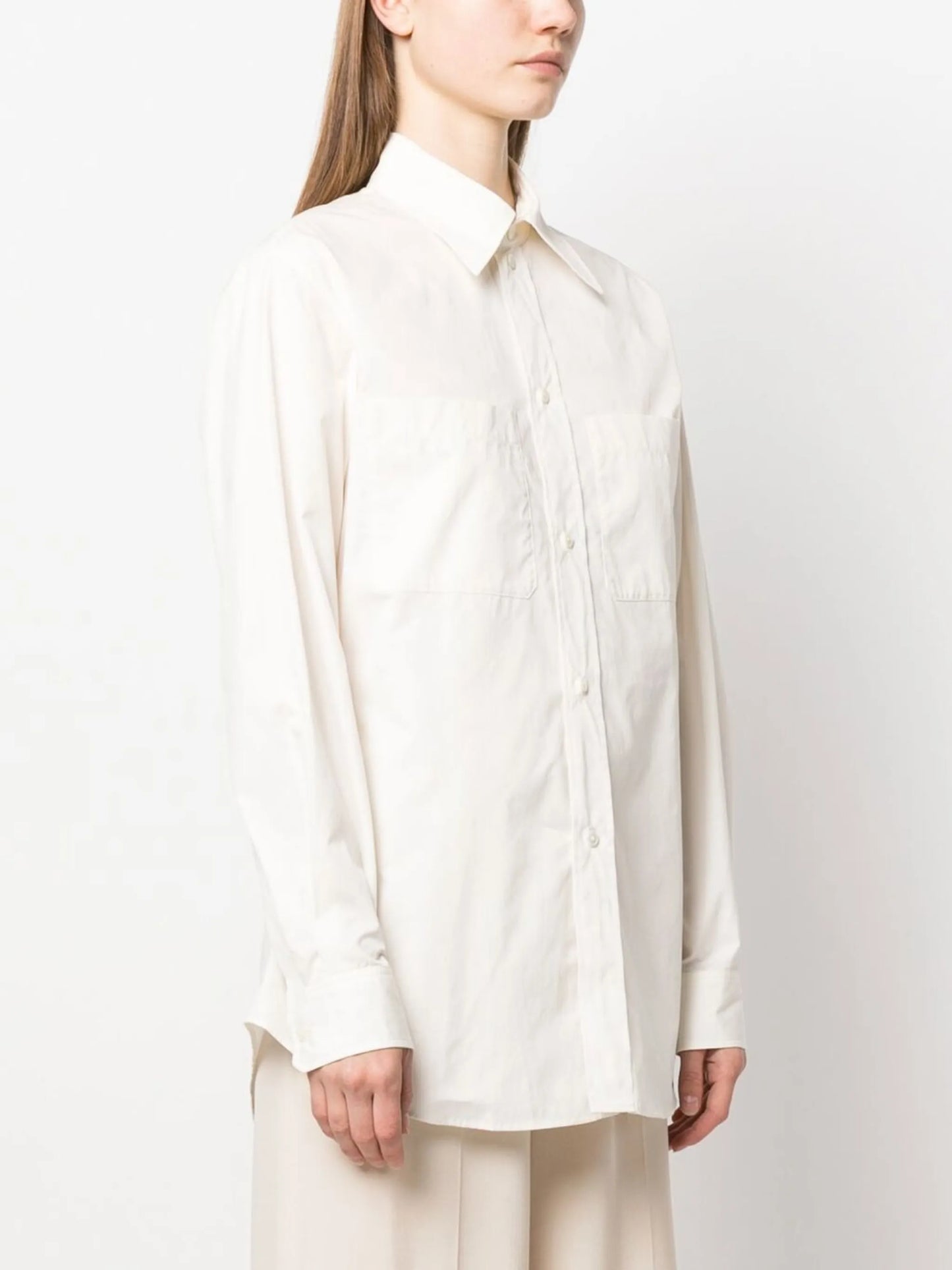 two-pocket cotton shirt