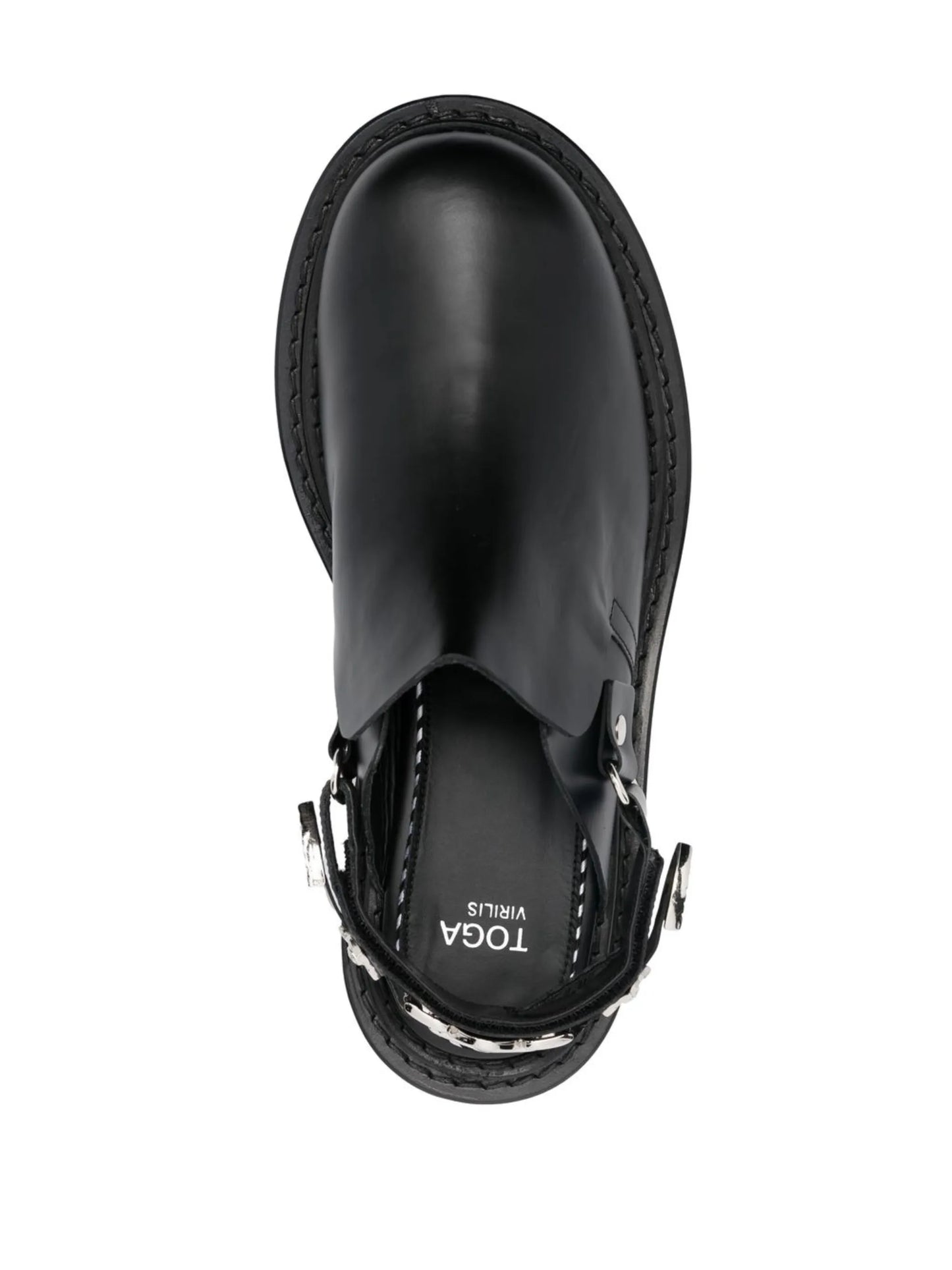 chunky leather sandals