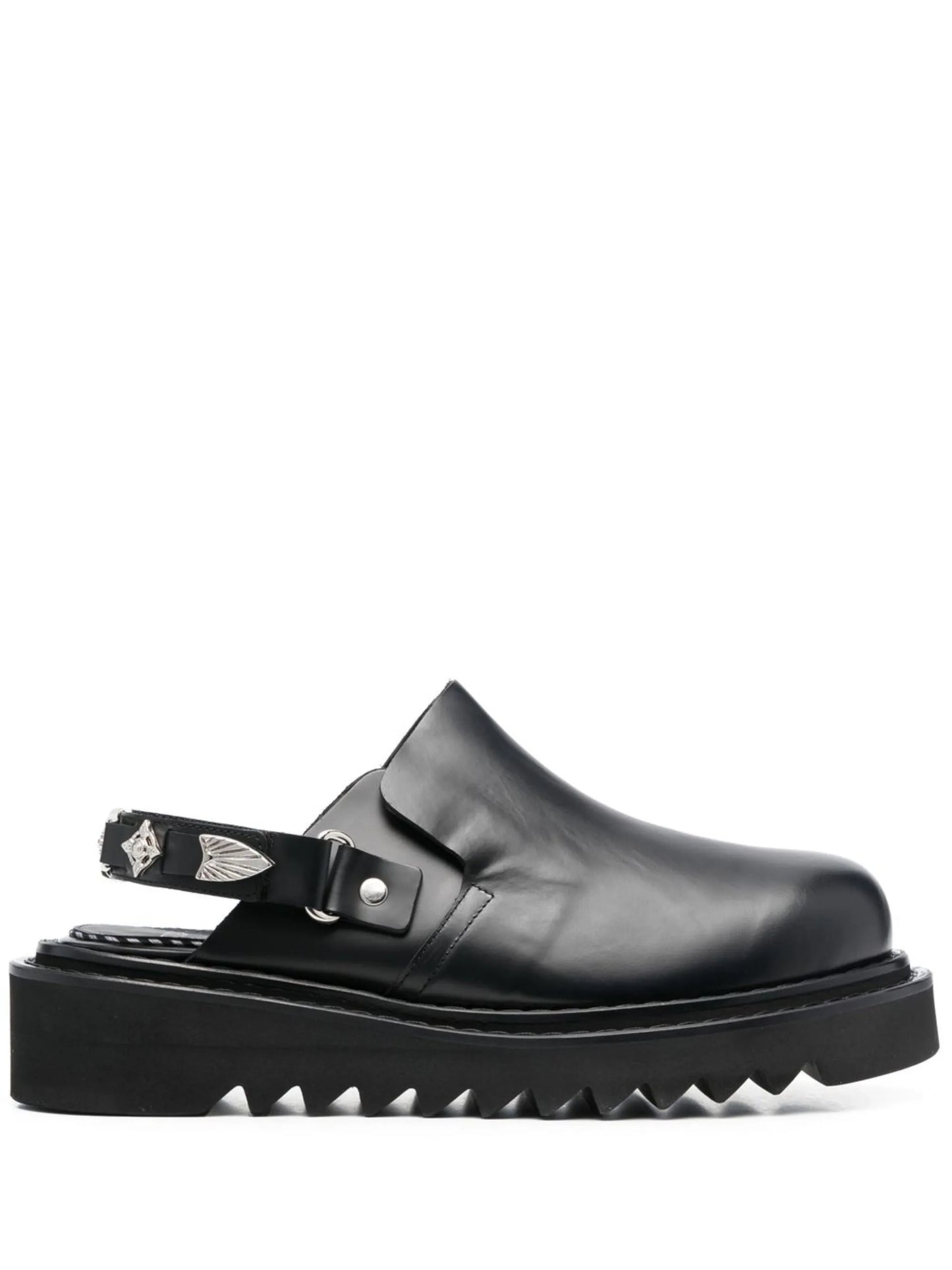 chunky leather sandals
