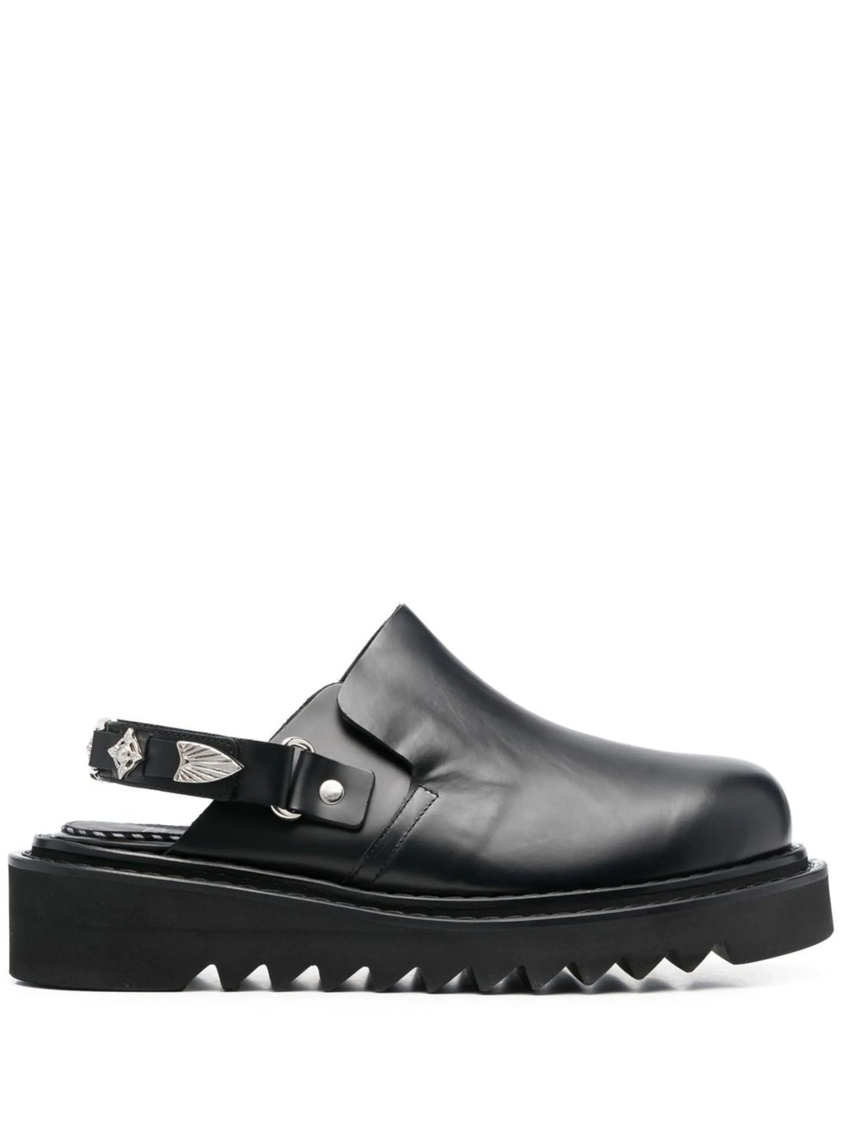 chunky leather sandals