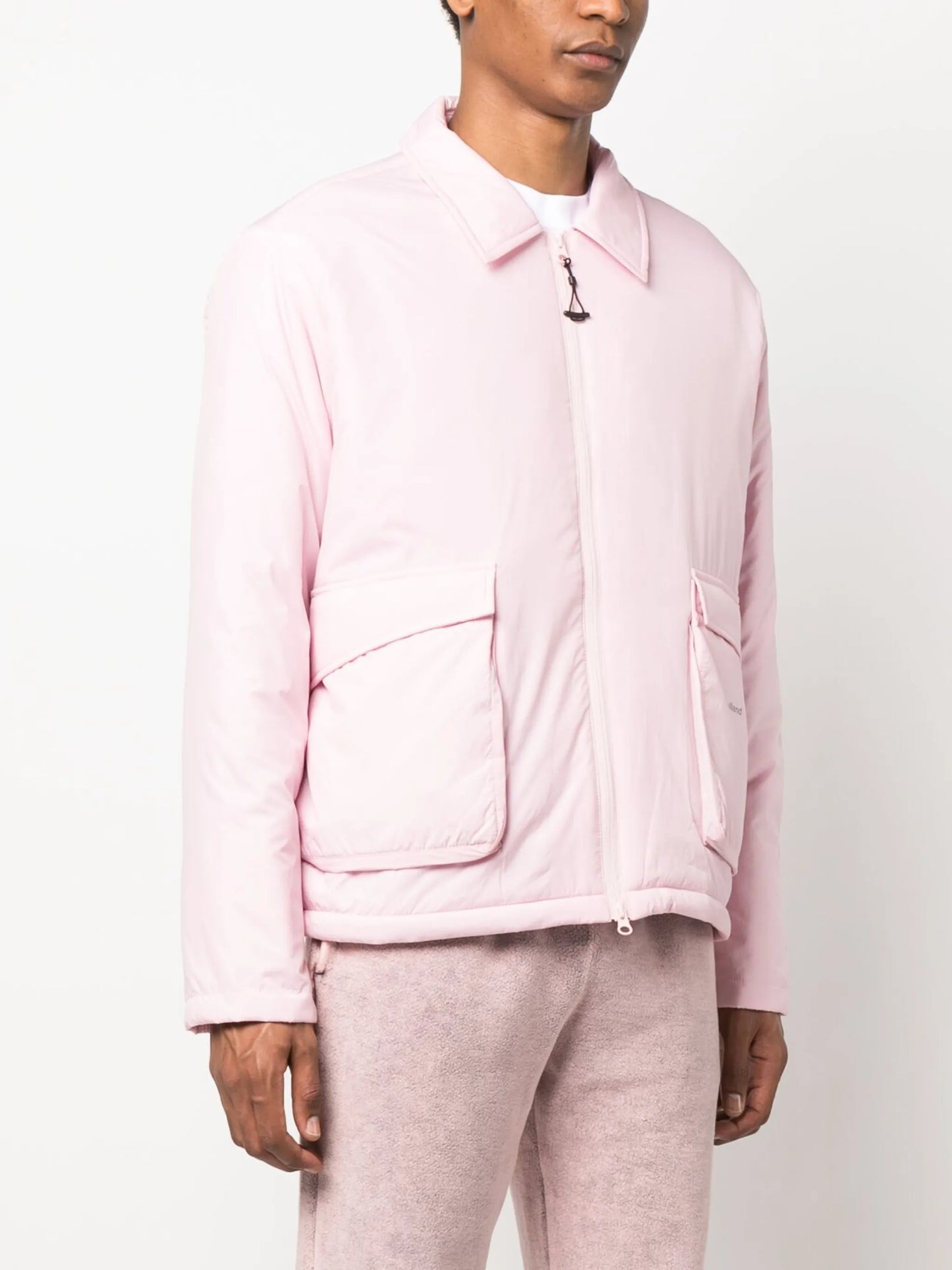 Jamie zip-up shirt jacket