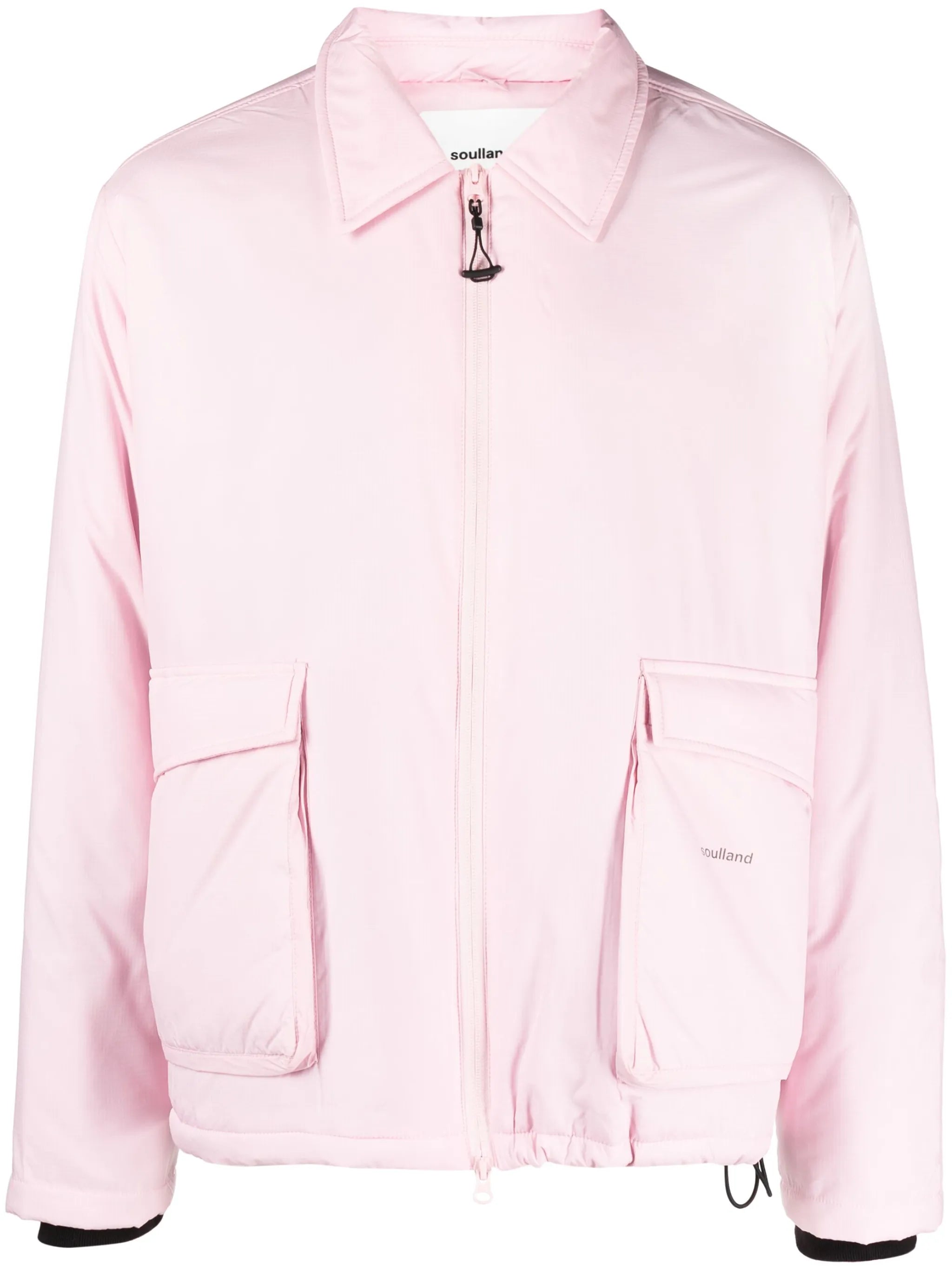Jamie zip-up shirt jacket
