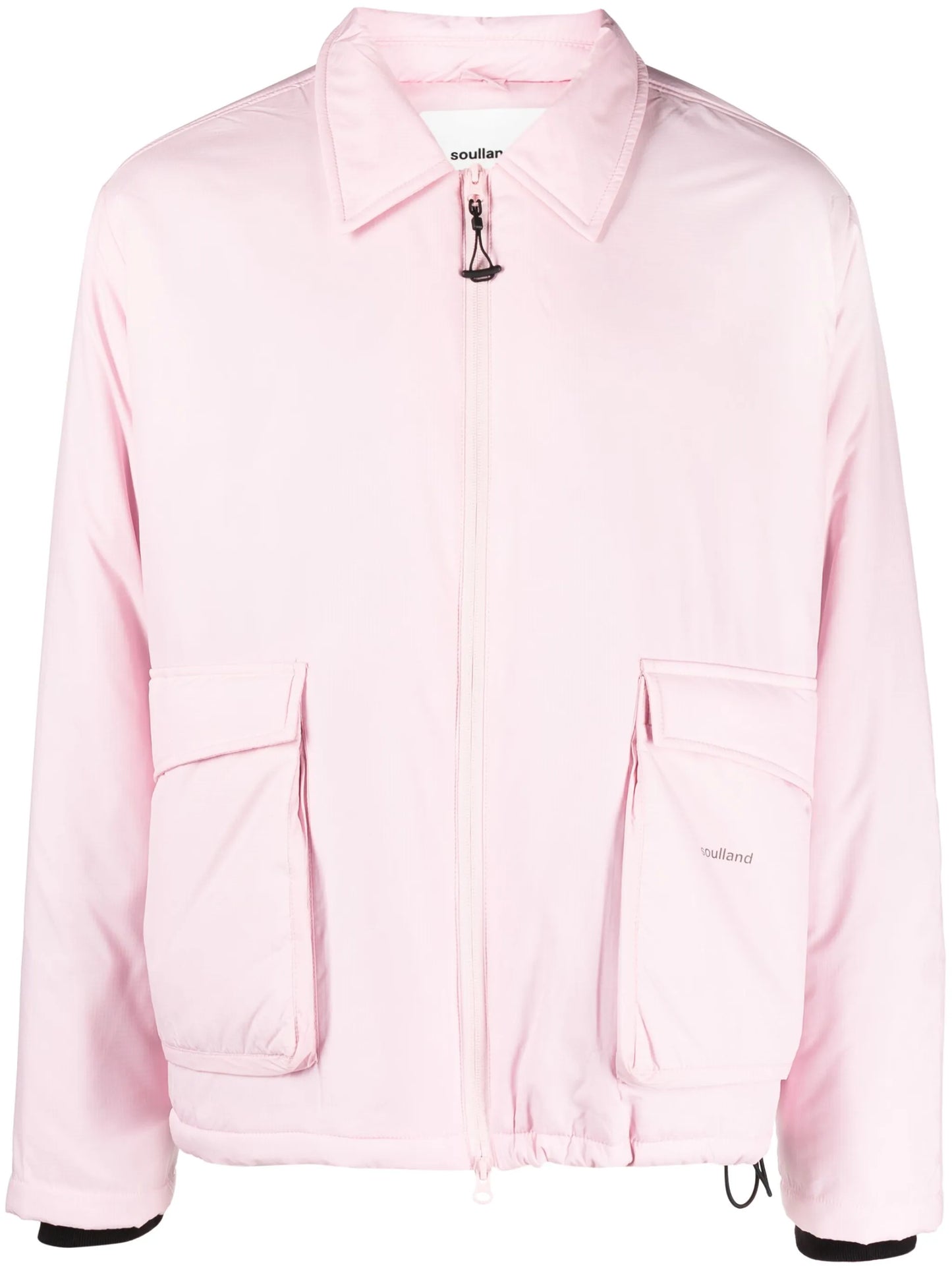 Jamie zip-up shirt jacket