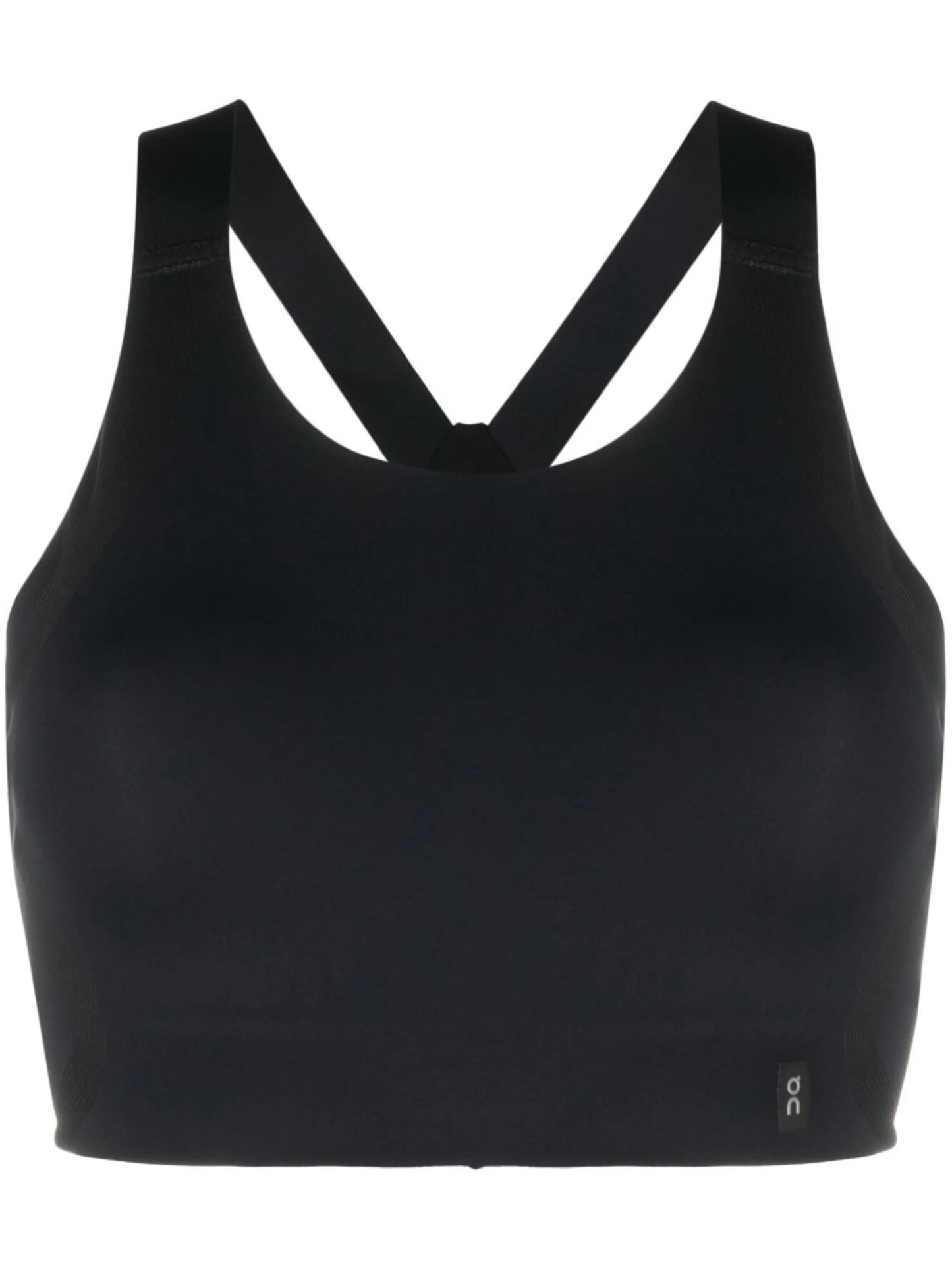 logo-patch sports bra