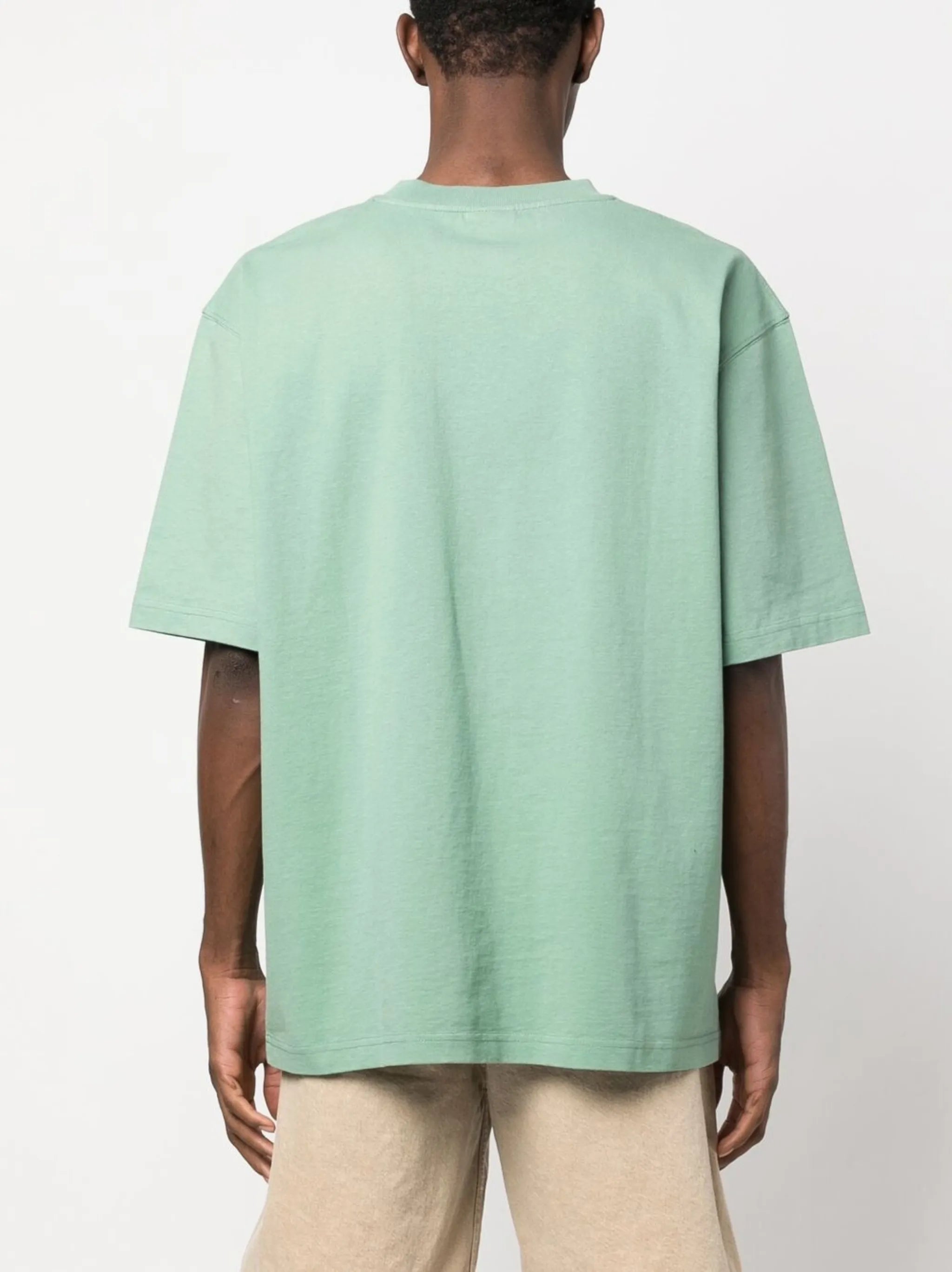 Raphia embroidered logo T-shirt