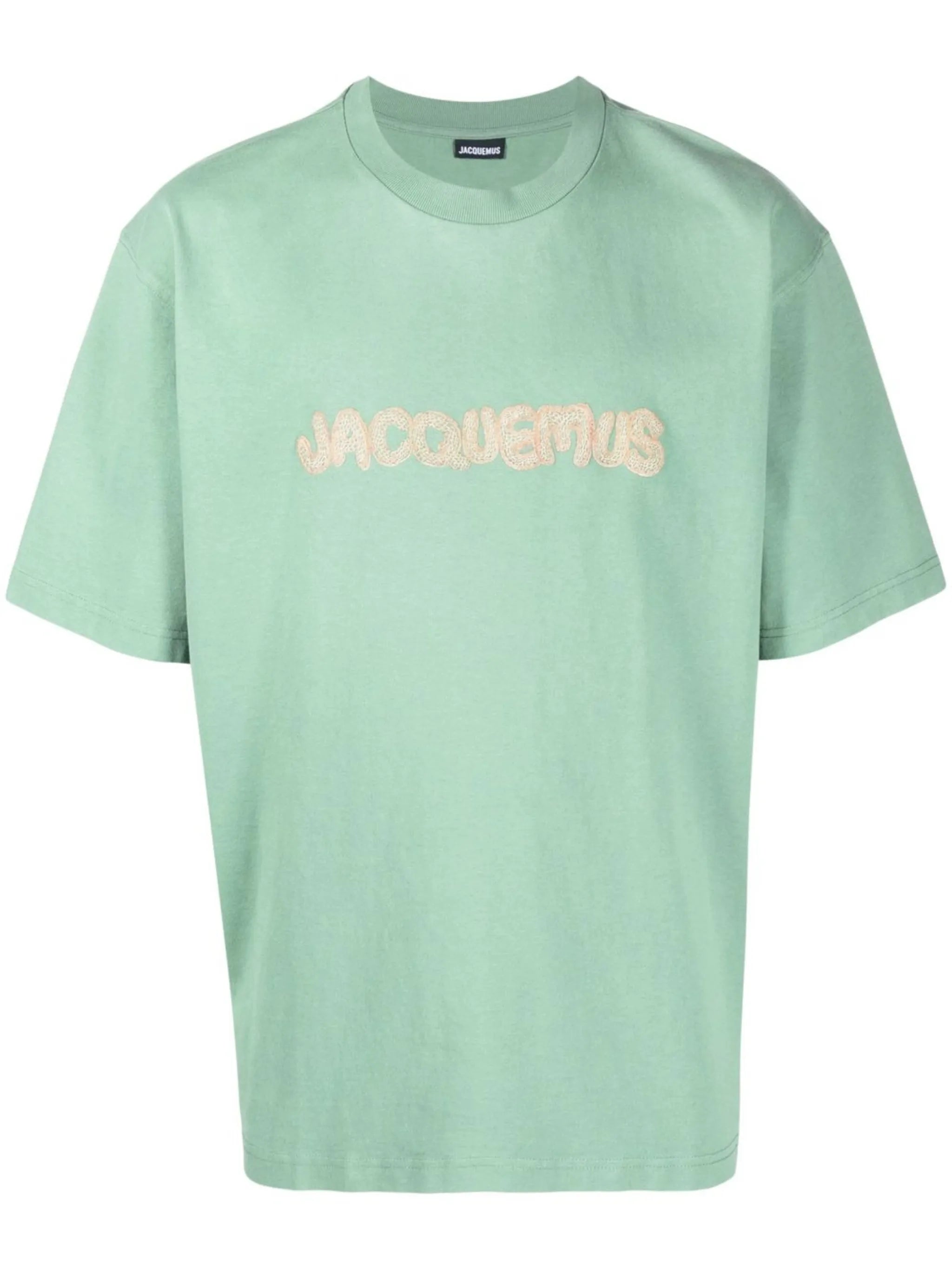 Raphia embroidered logo T-shirt