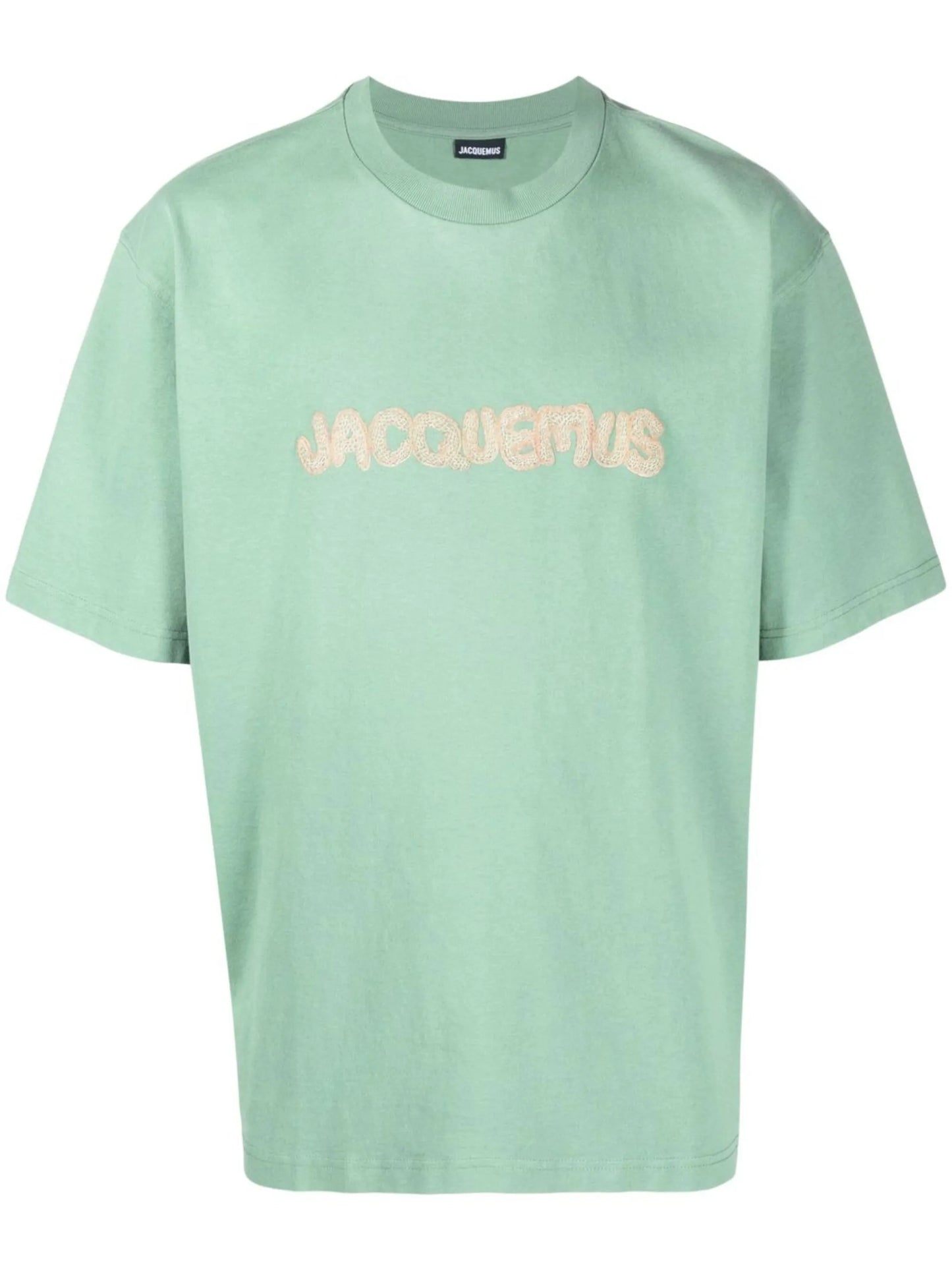 Raphia embroidered logo T-shirt