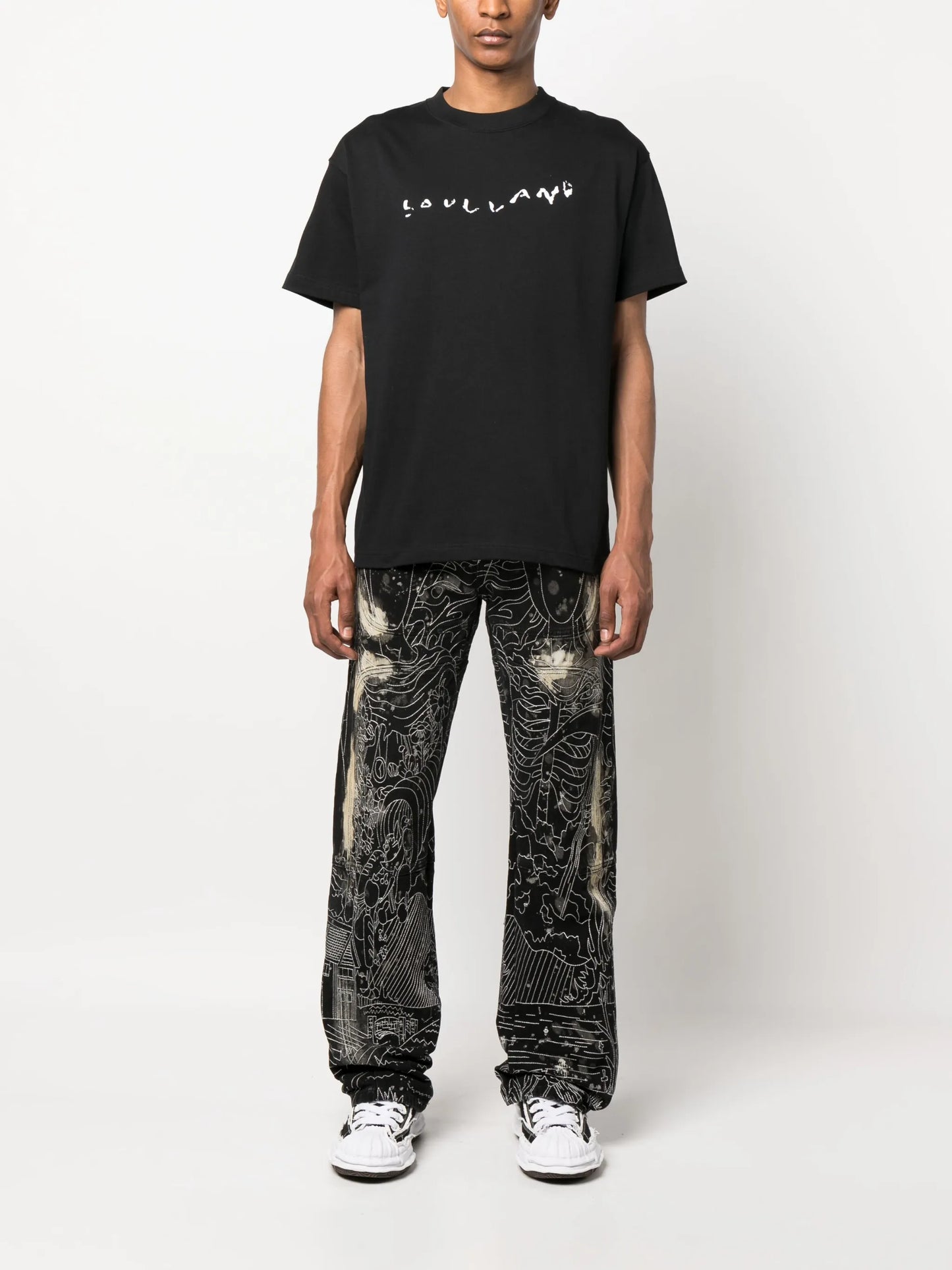 logo-print T-shirt