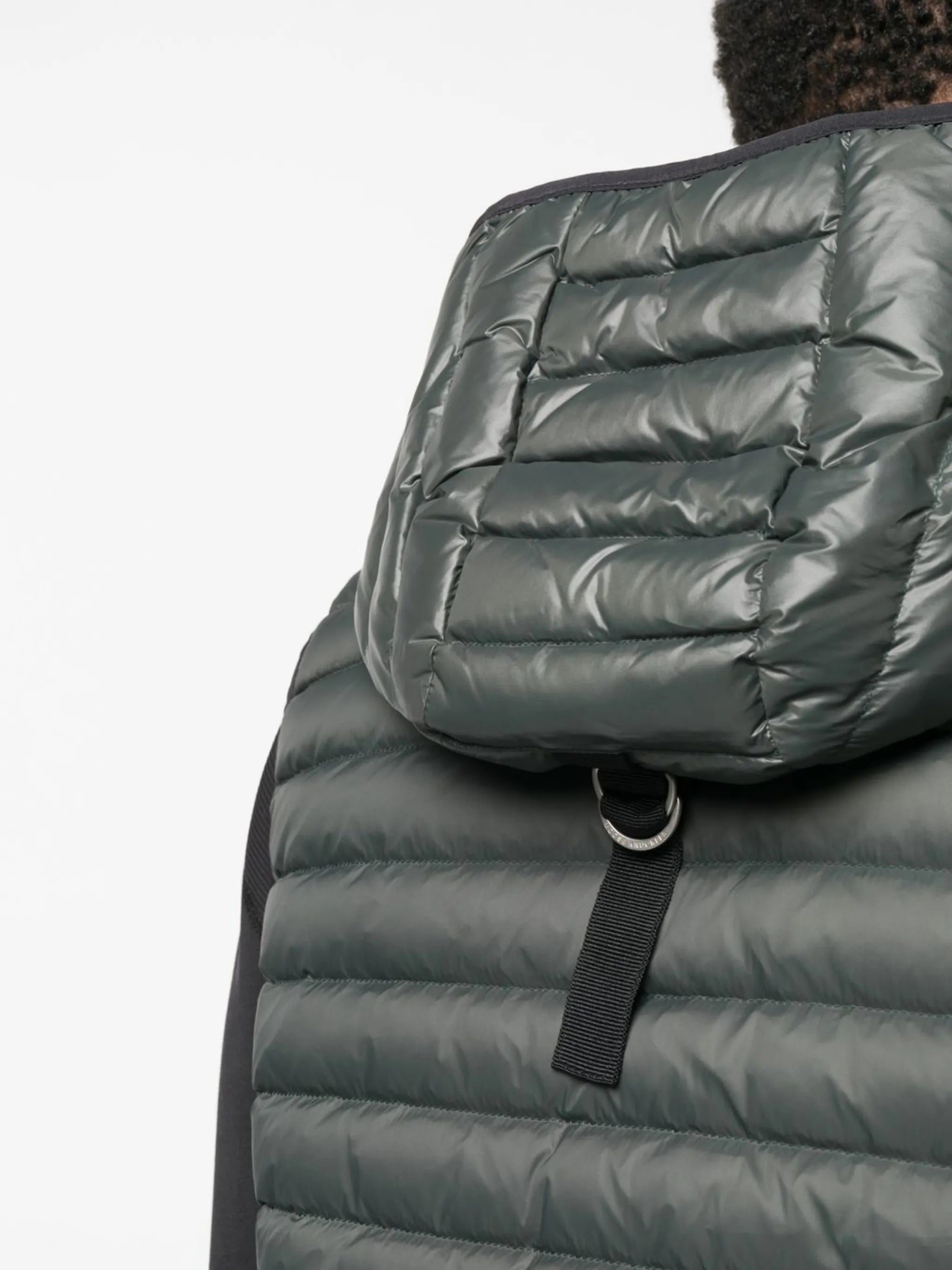 zip-up hooded gillet