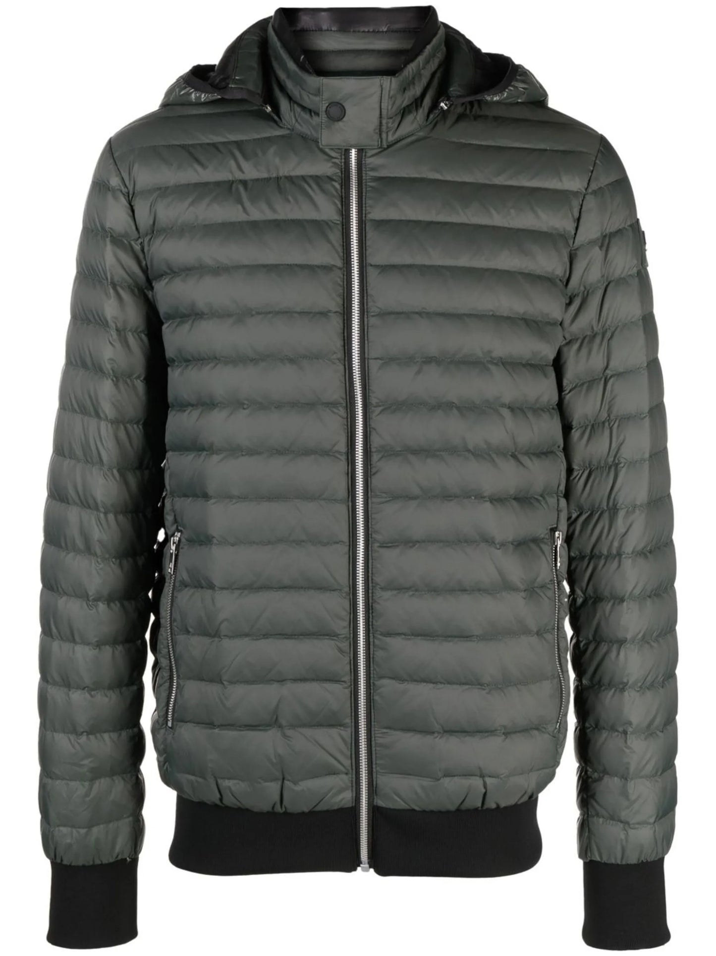 Air-Down hooded jacket