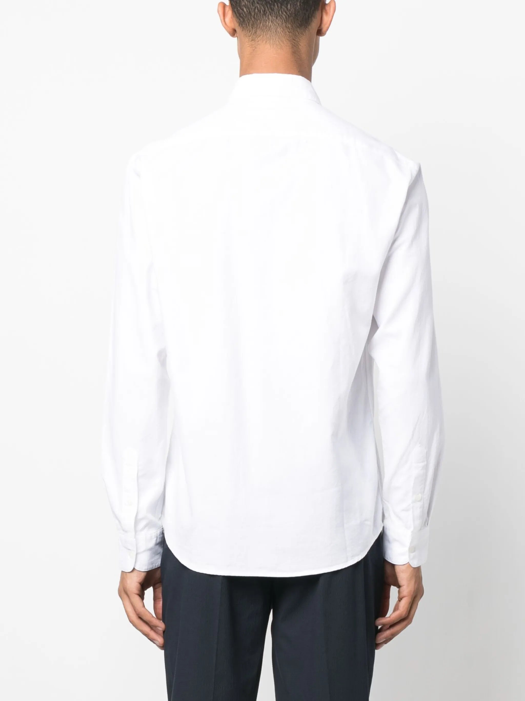 long-sleeve cotton shirt