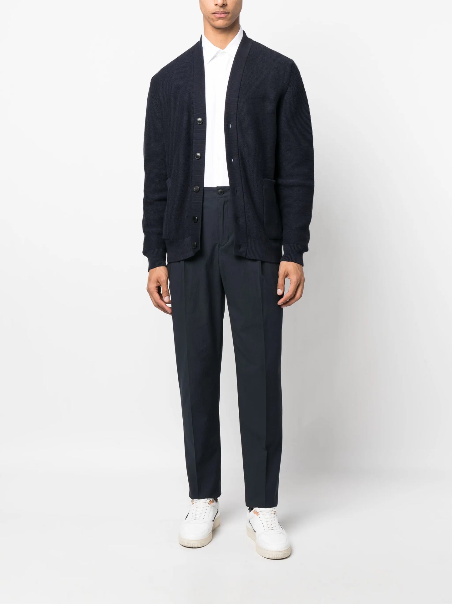 long-sleeve cotton shirt