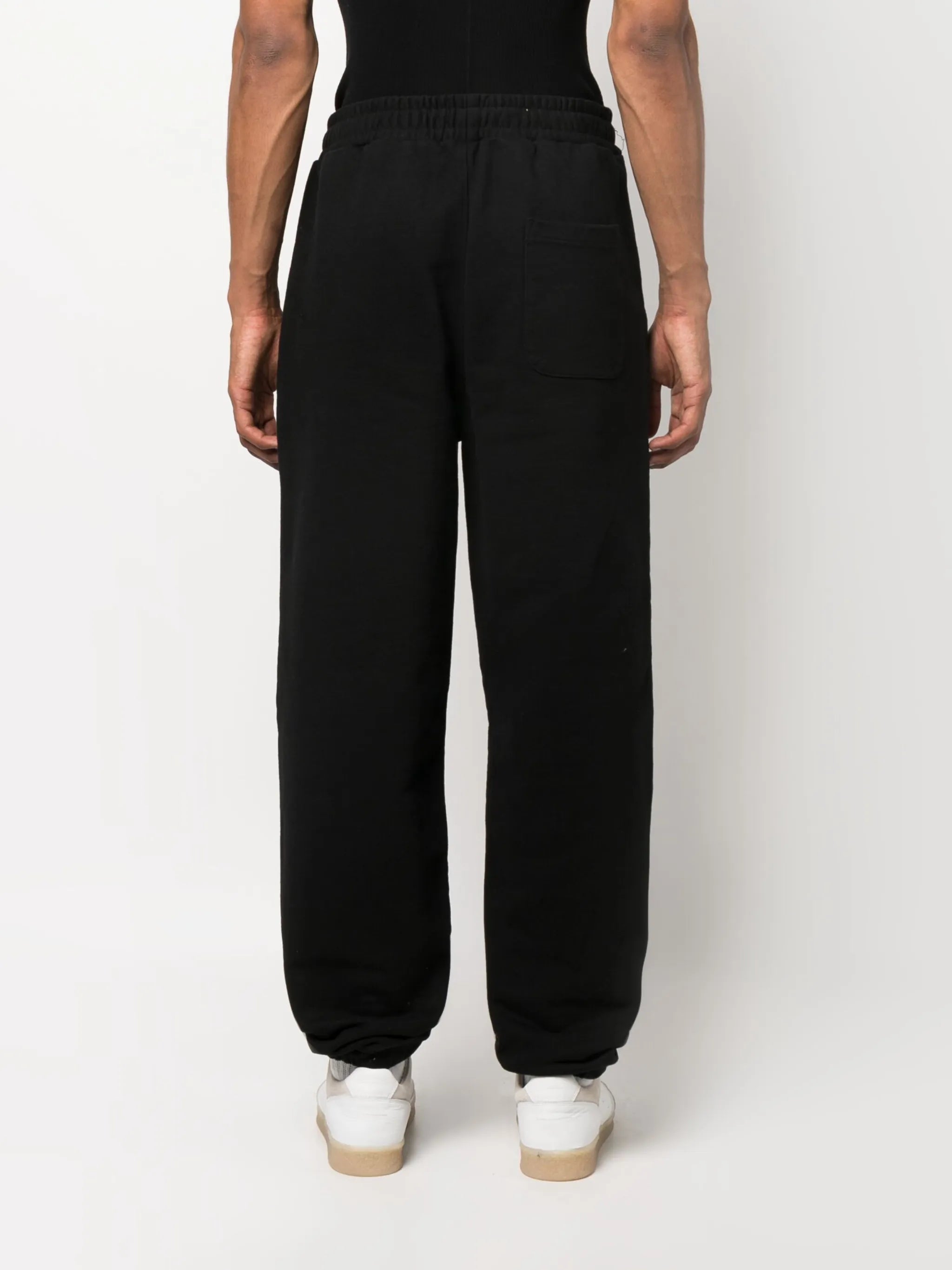 drawstring-waist track pants