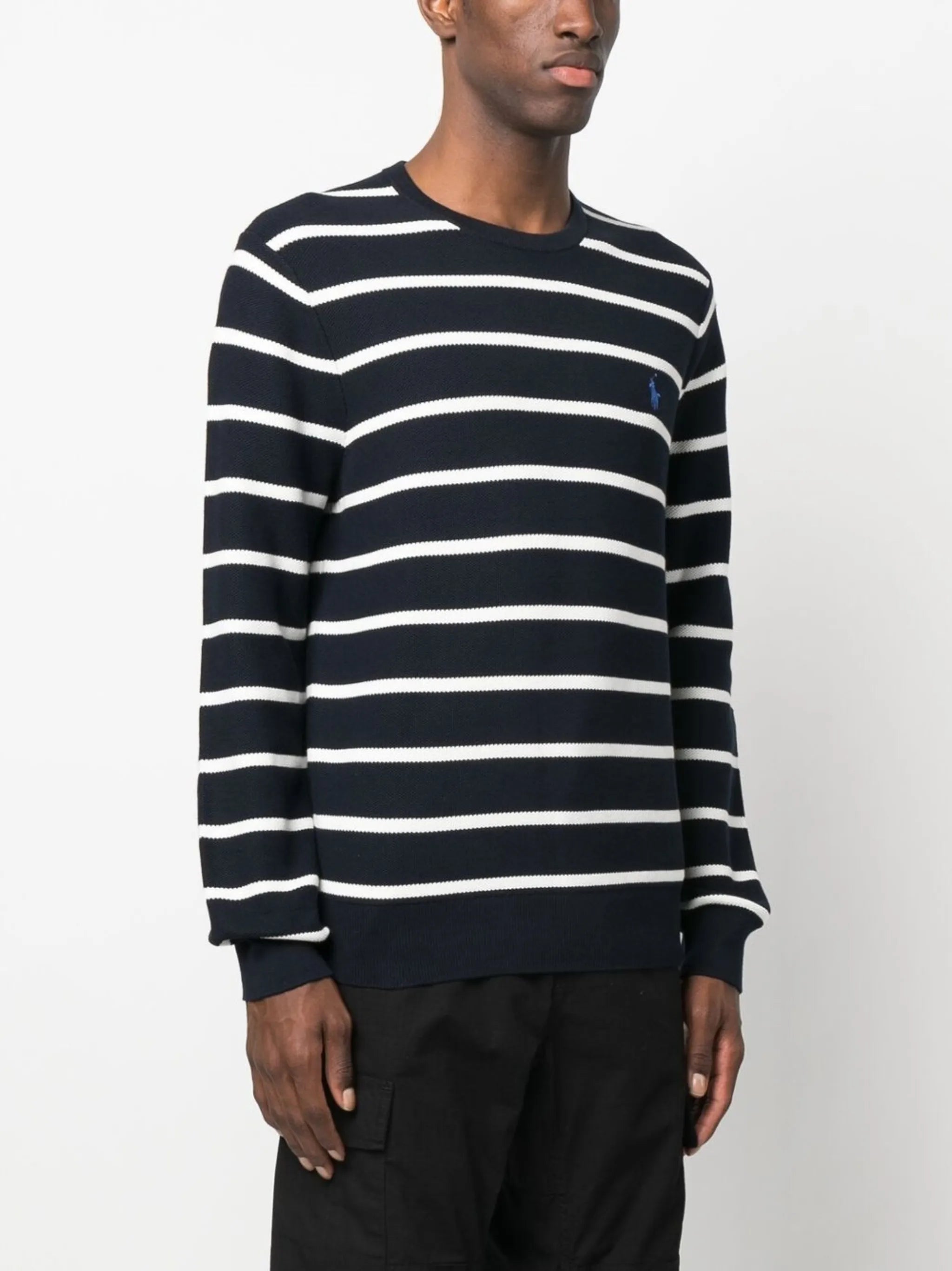 striped cotton jumper