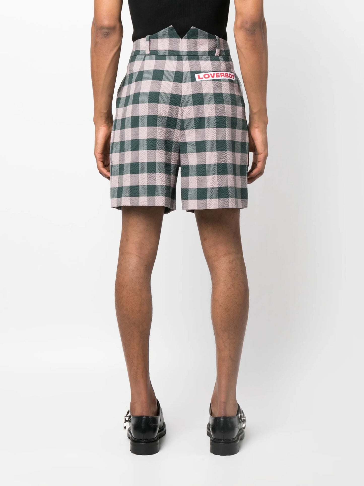 Harvey Milk checked shorts