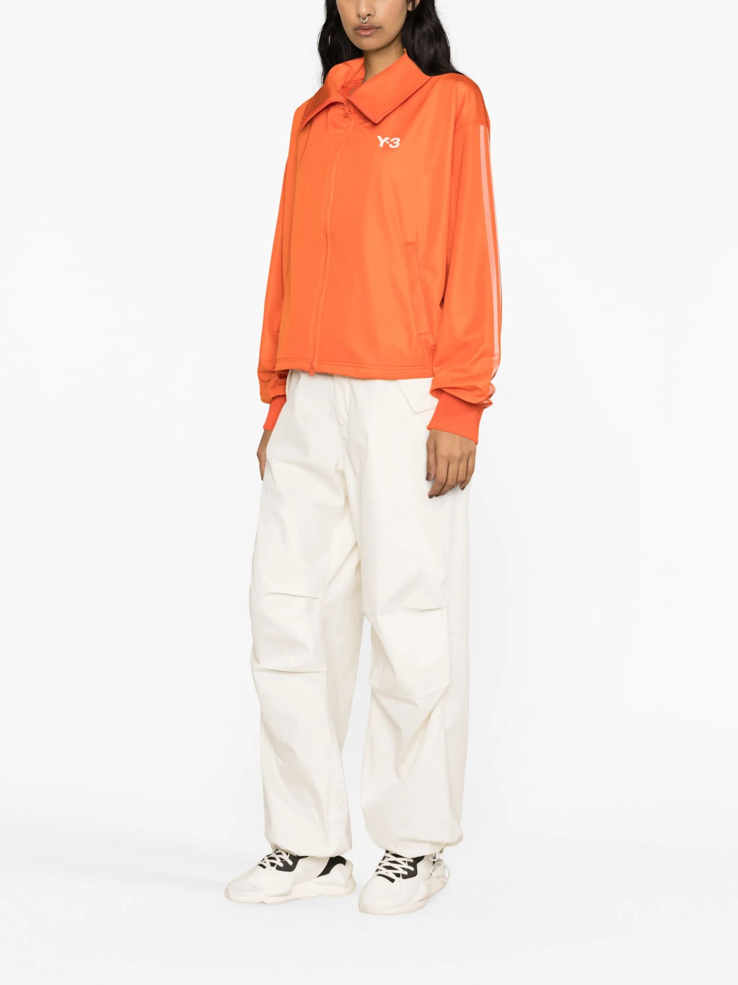 Firebird high-neck zip-up jacket