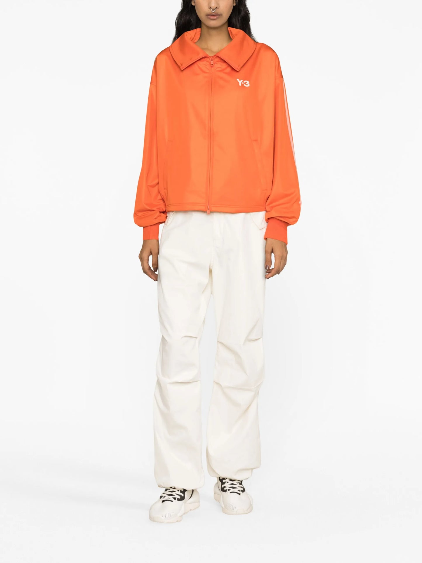 Firebird high-neck zip-up jacket