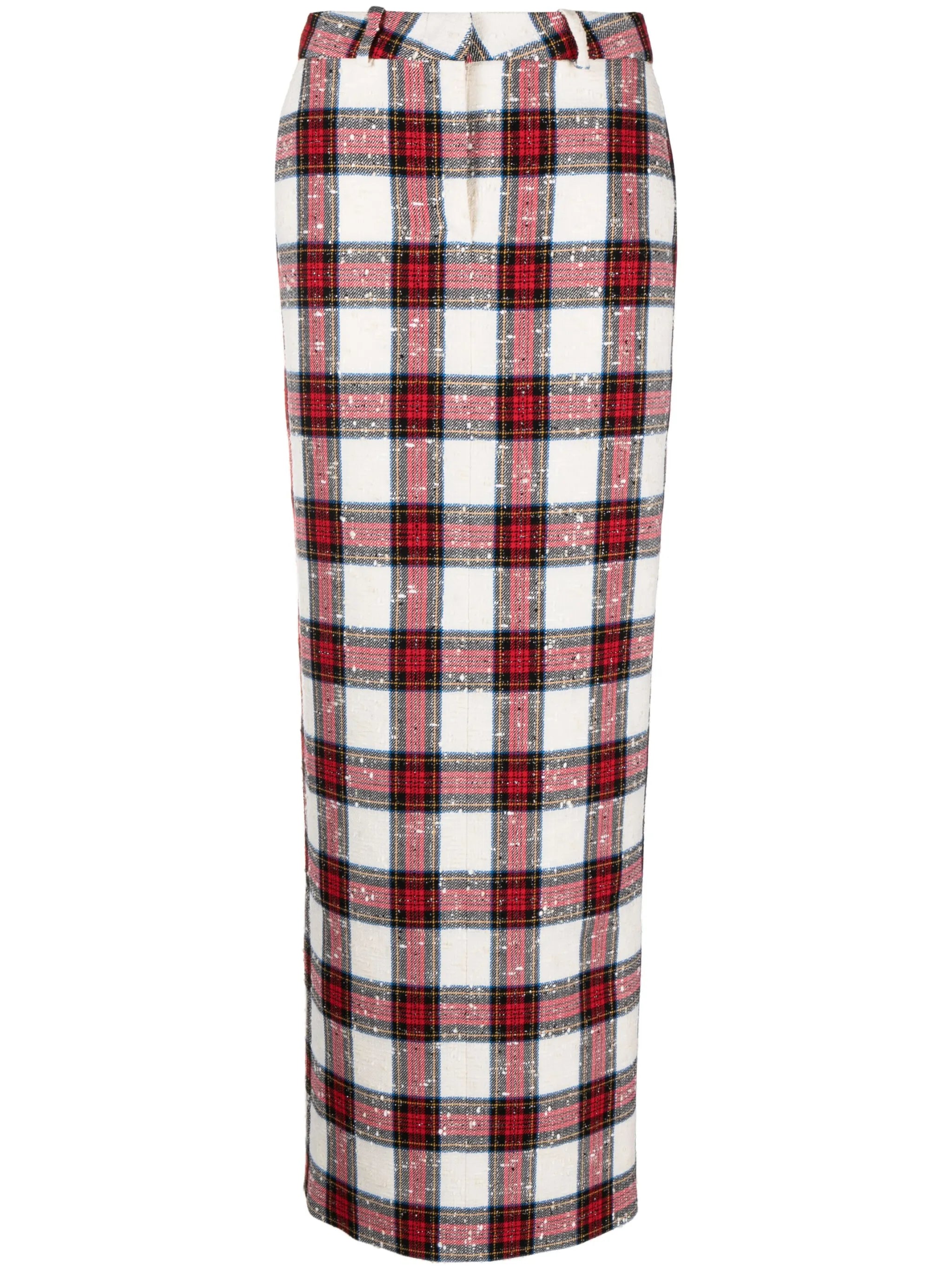 tartan pencil skirt