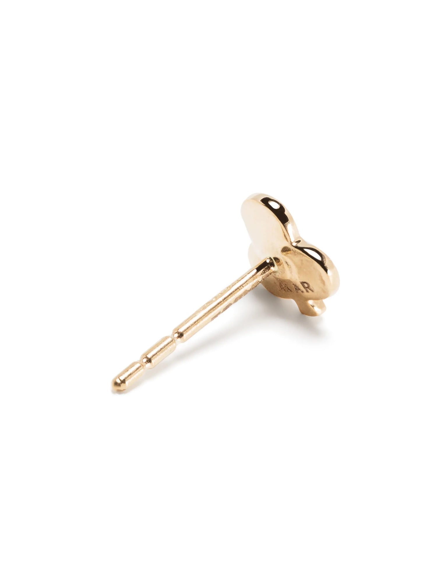 14kt yellow gold Make Your Move Club diamond earrings