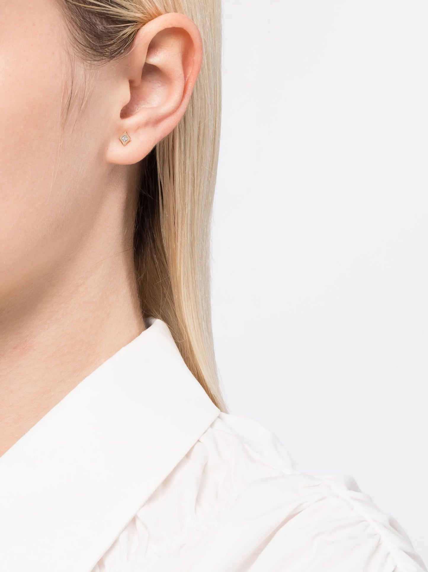 14kt yellow gold Make Your Move diamond earrings