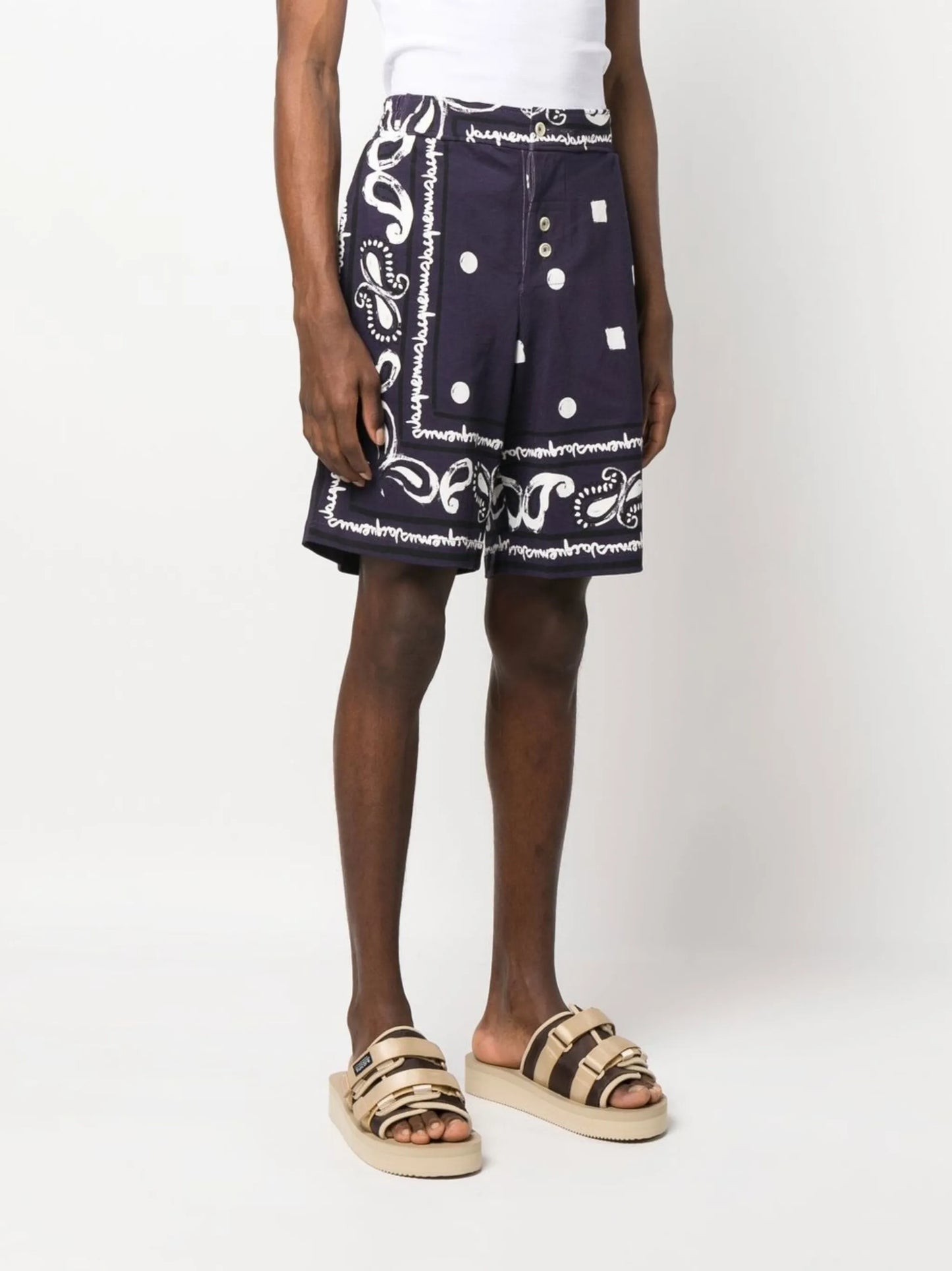 Le short Pingo bandana-print shorts