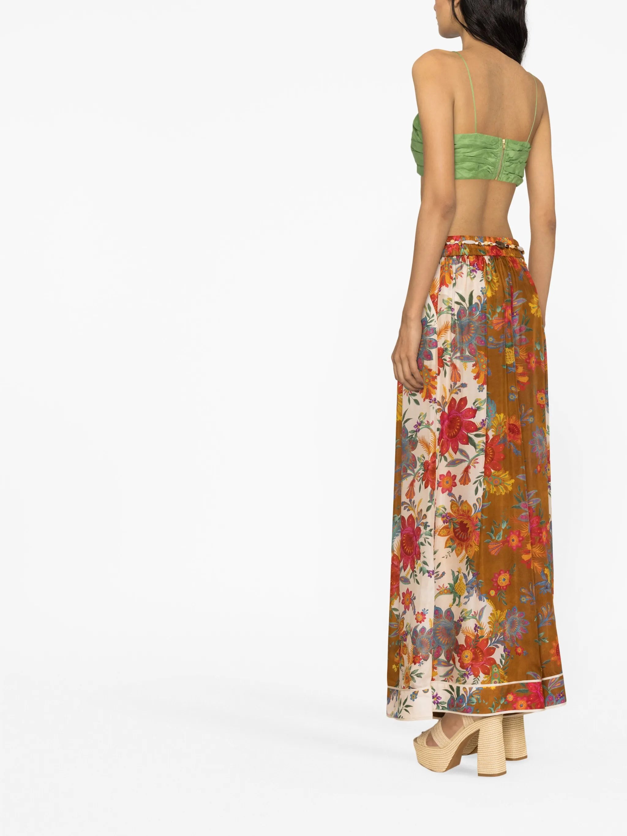 Ginger Relaxed silk trousers