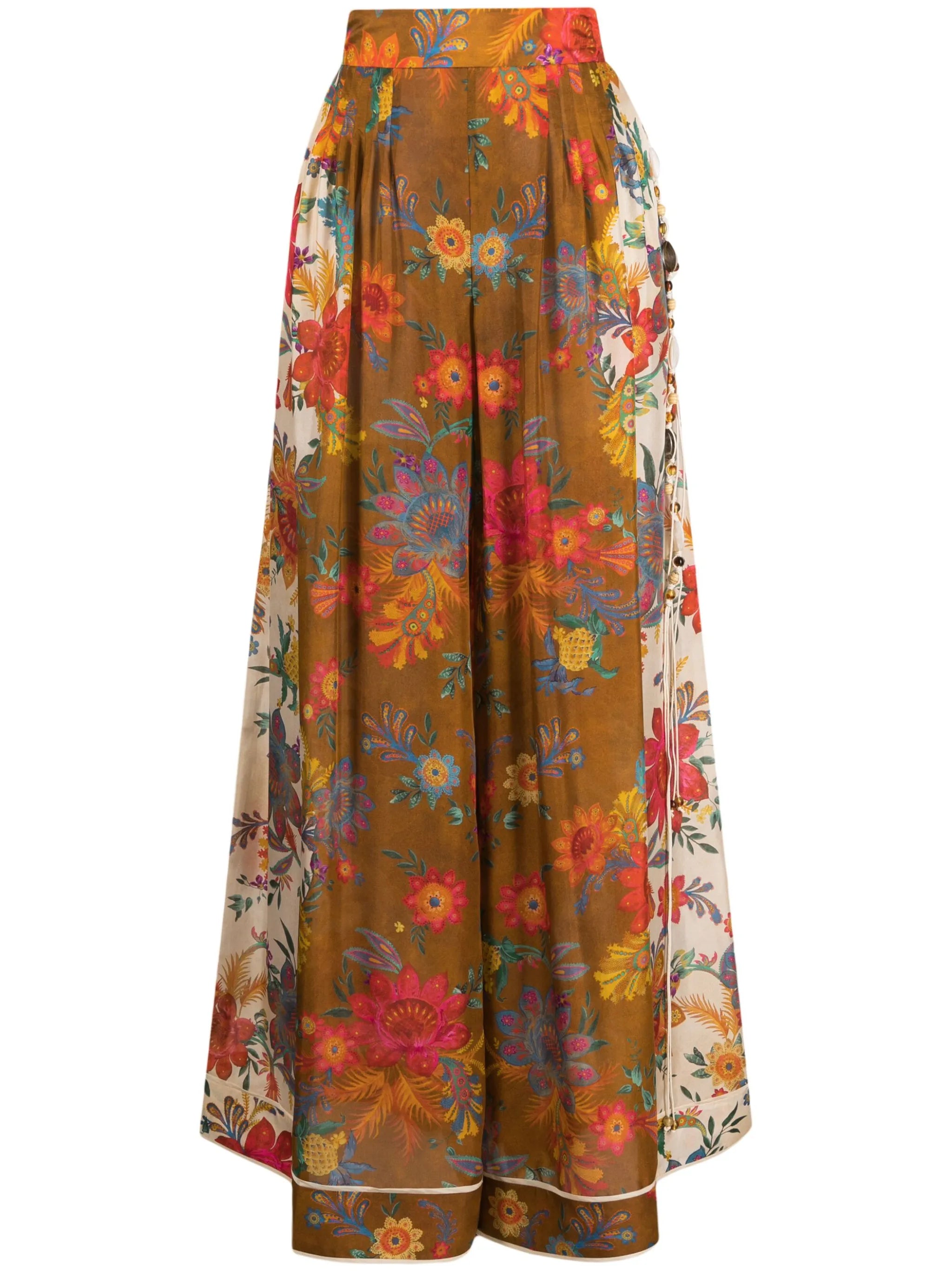 Ginger Relaxed silk trousers