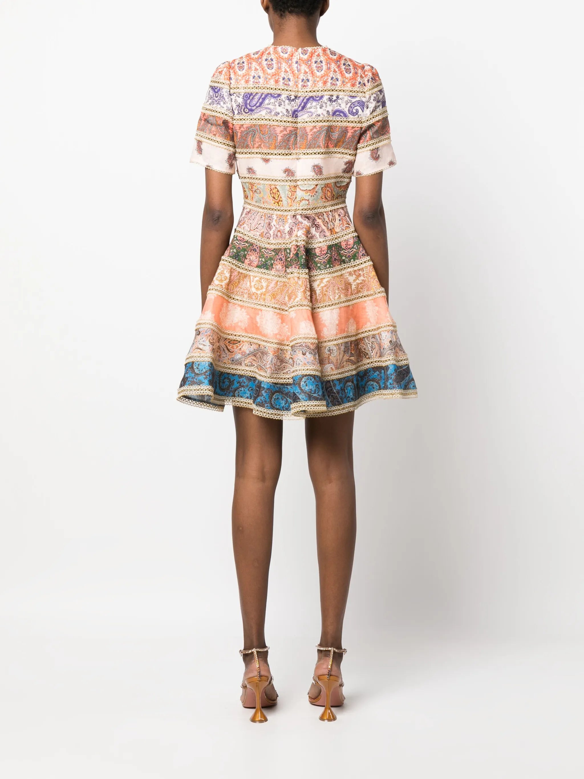 Devi spliced mini dress