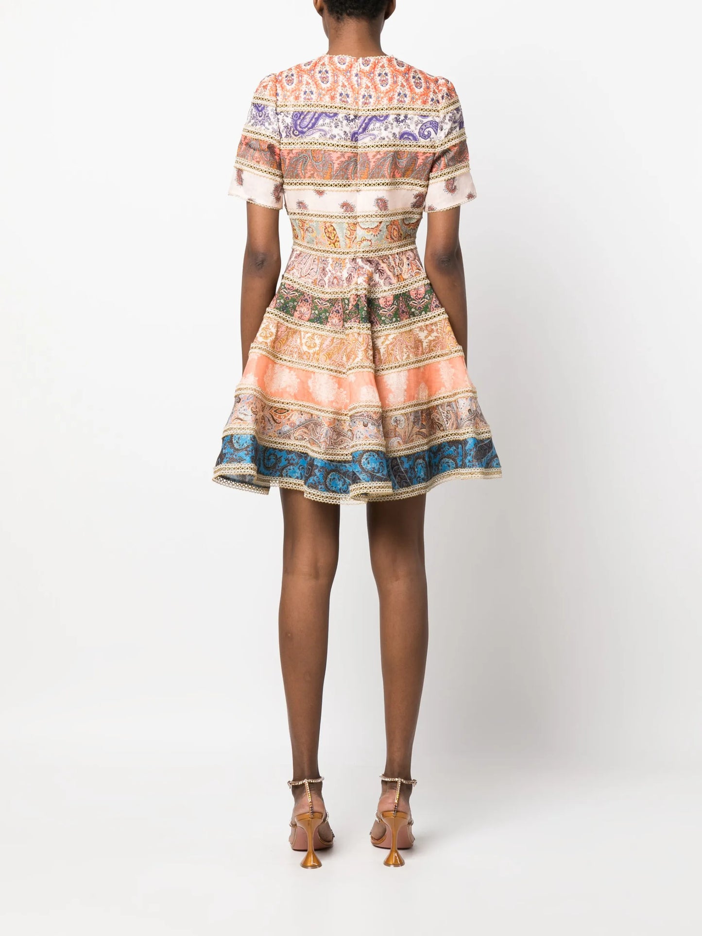 Devi spliced mini dress