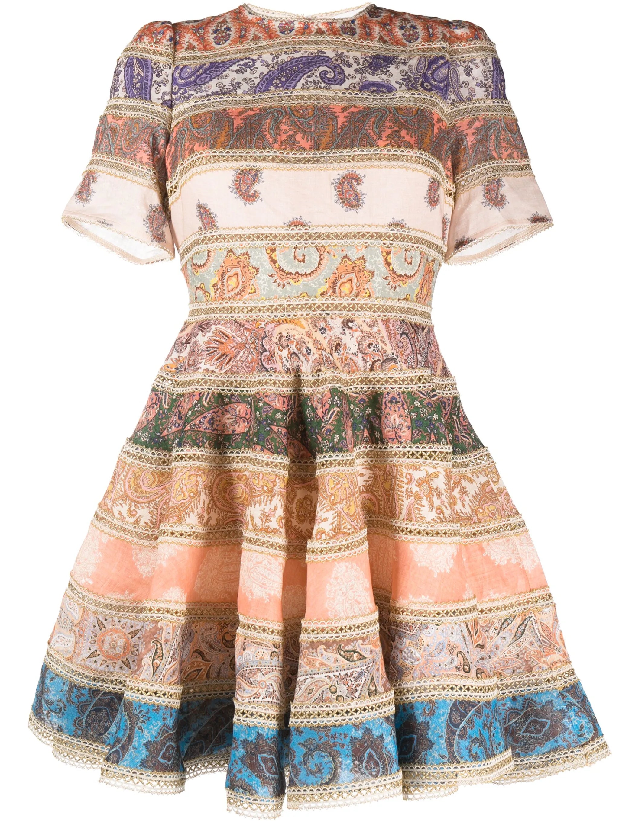 Devi spliced mini dress