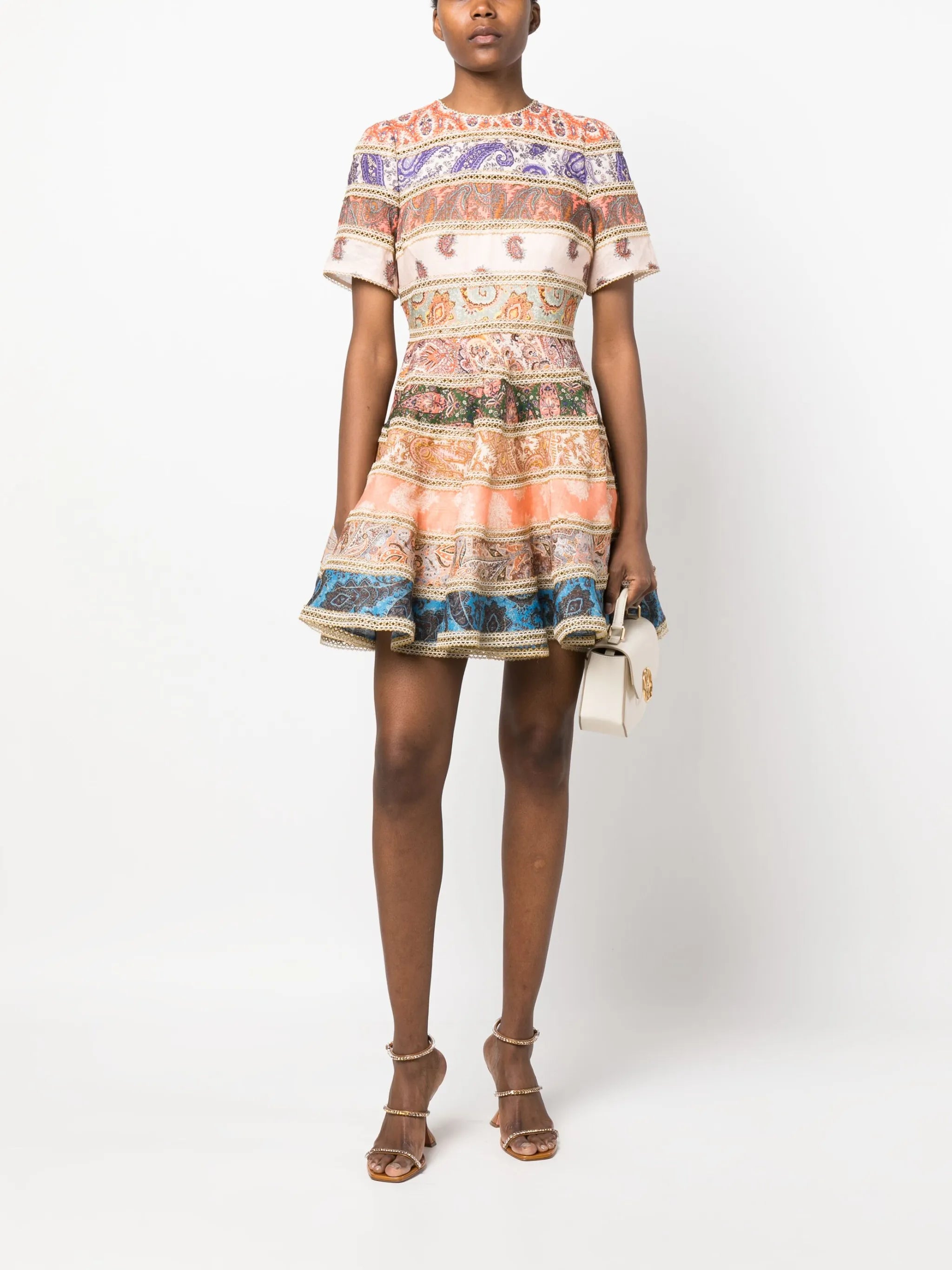 Devi spliced mini dress