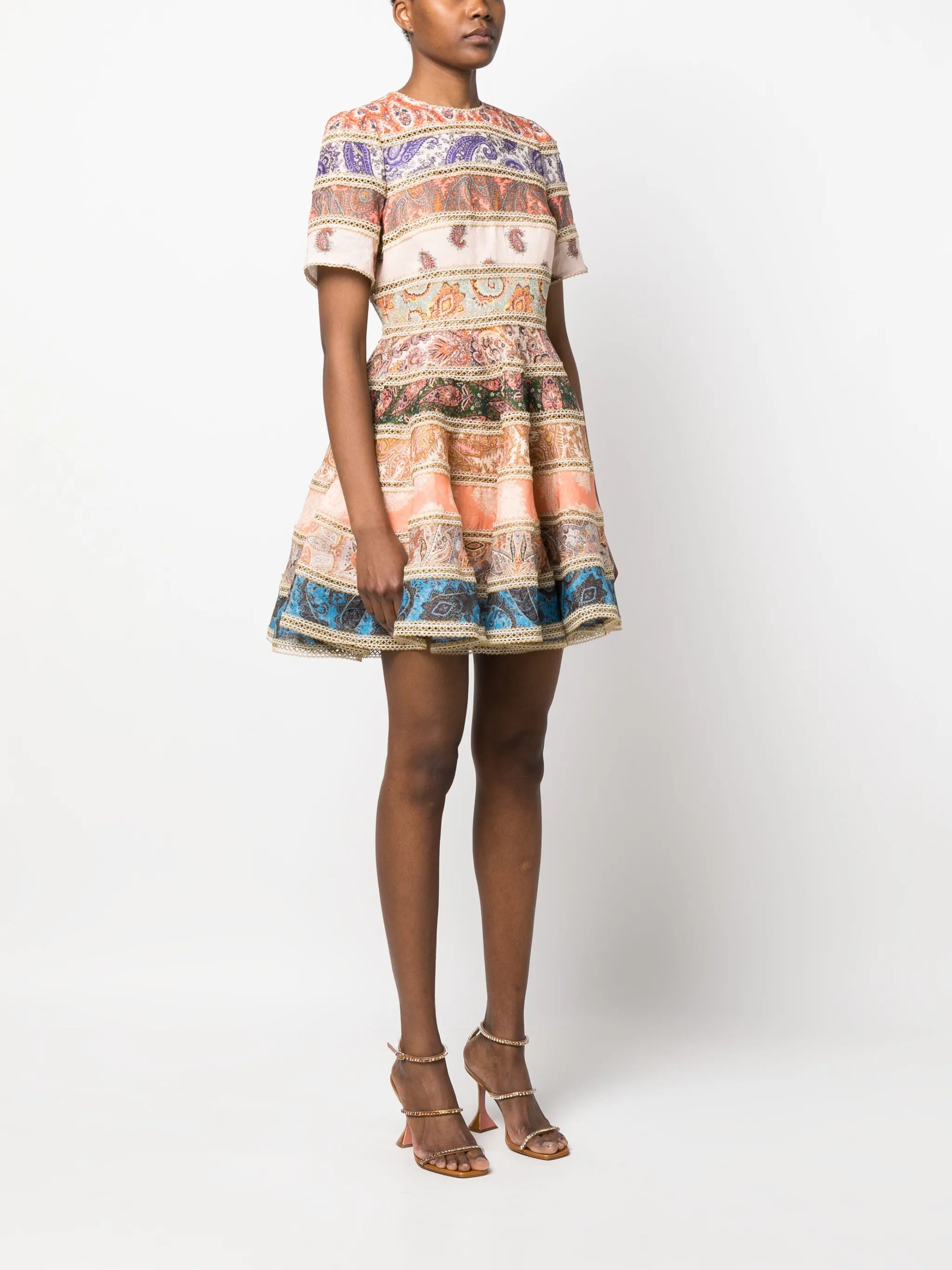 Devi spliced mini dress