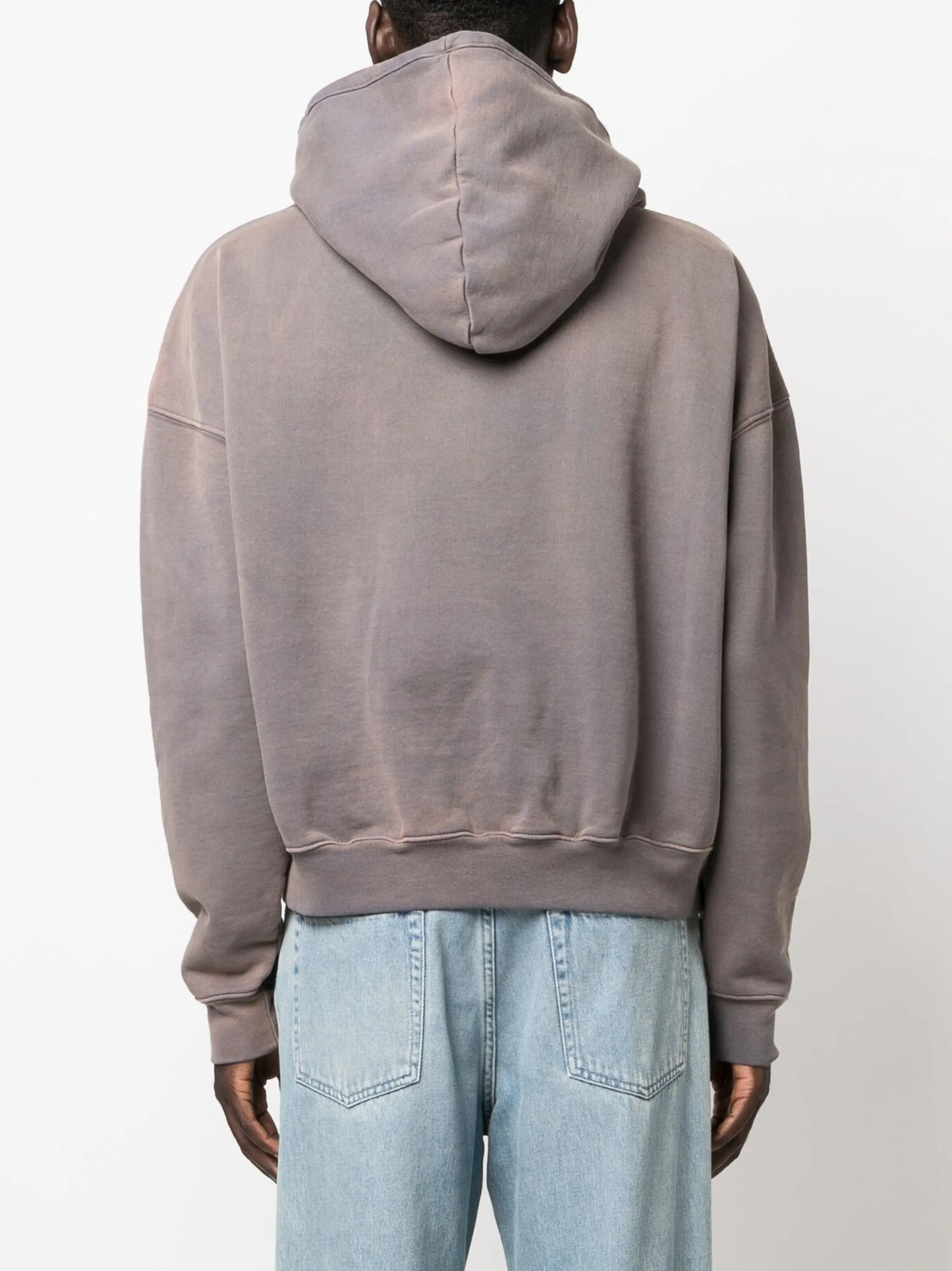 Off Road-print cotton hoodie