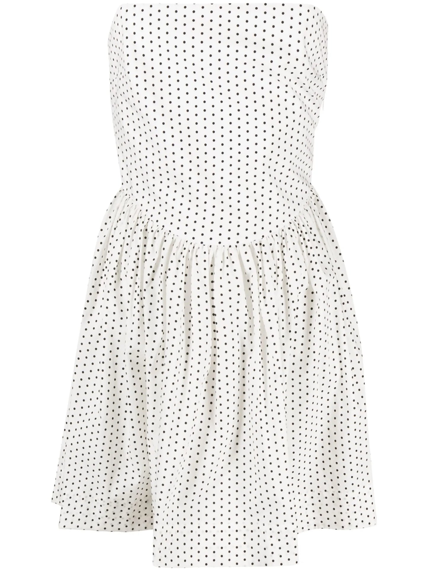 Hannah polka dot-print minidress