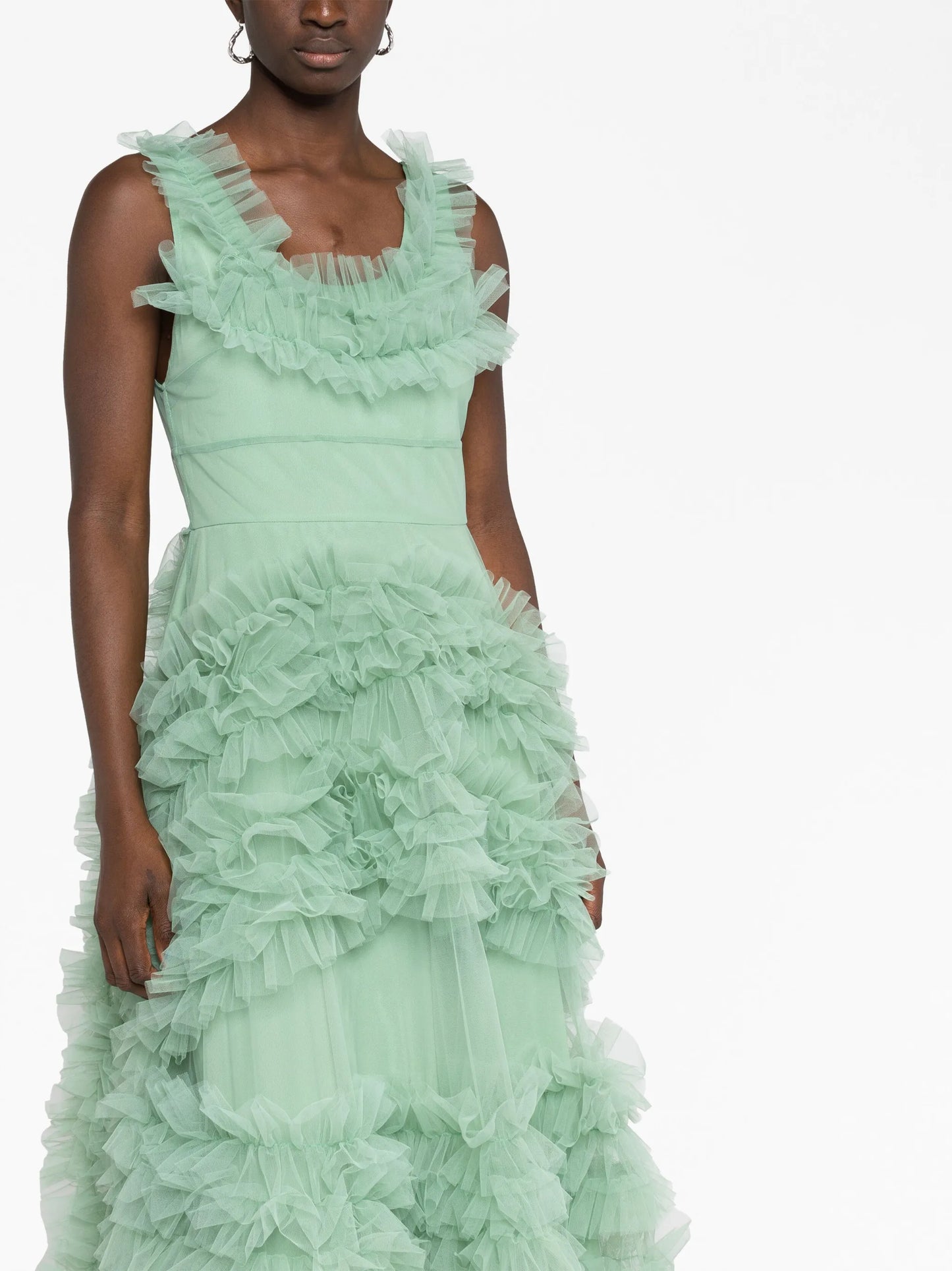 Mertyl tulle midi dress