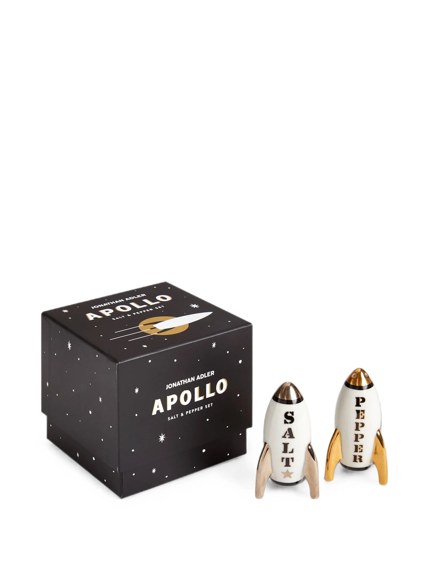 Apollo salt and pepper shakers (set of two)