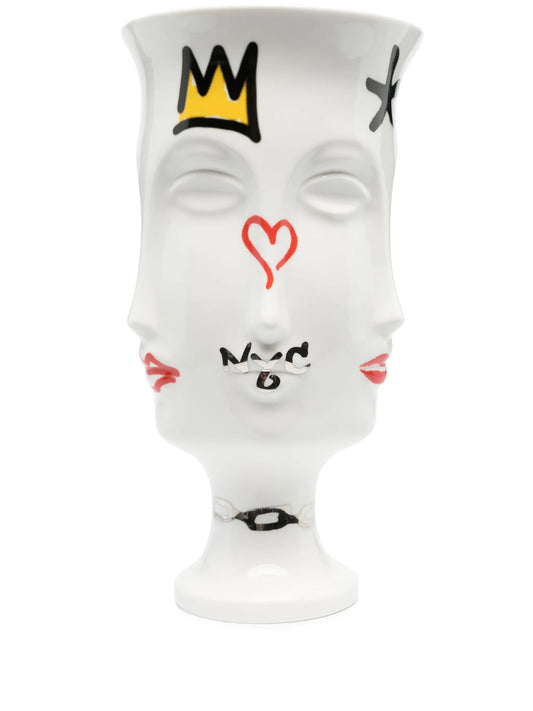 Dora Maar graffiti-print urn