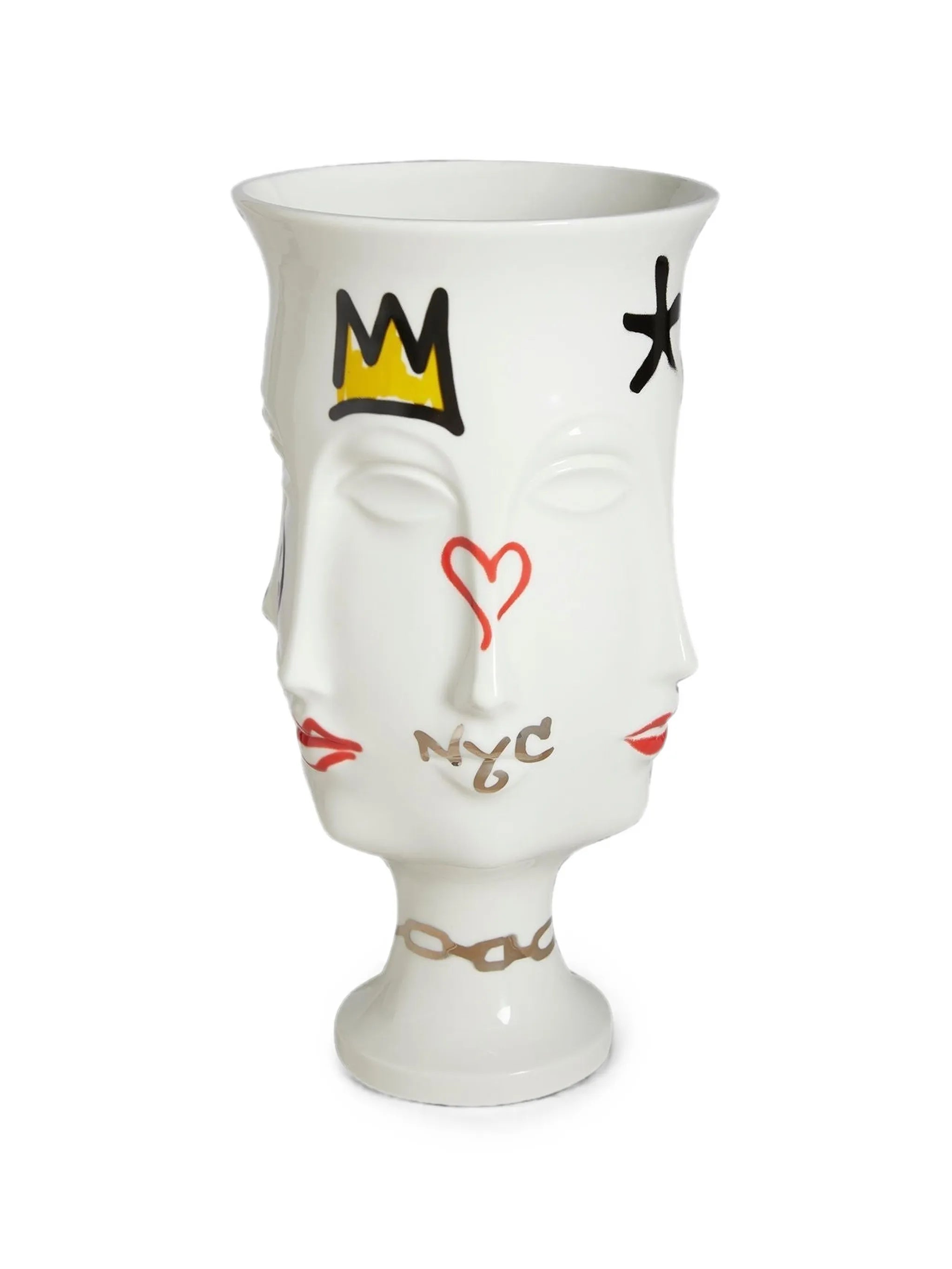 Dora Maar graffiti-print urn