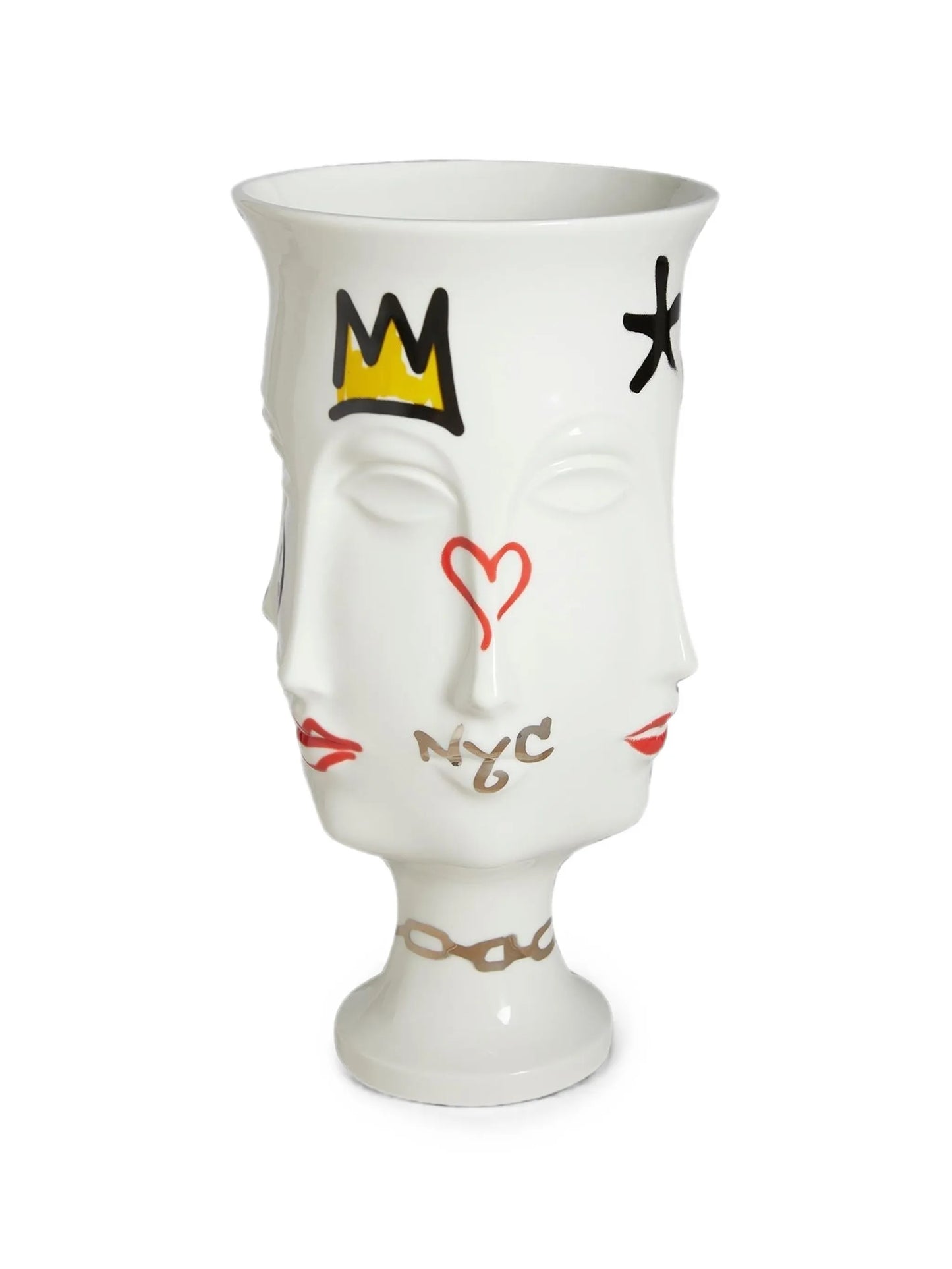 Dora Maar graffiti-print urn