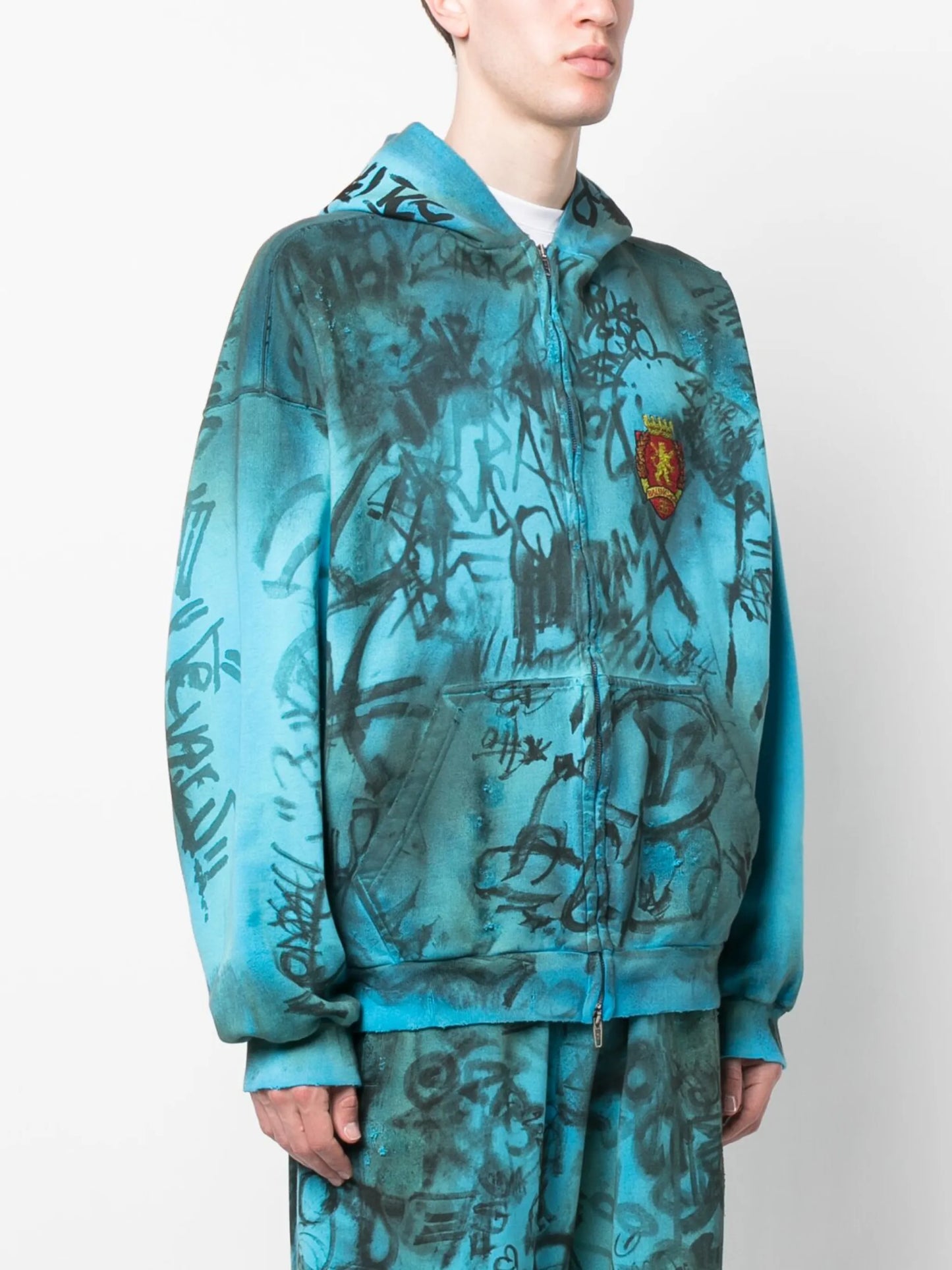 Skater tie-dye hoodie