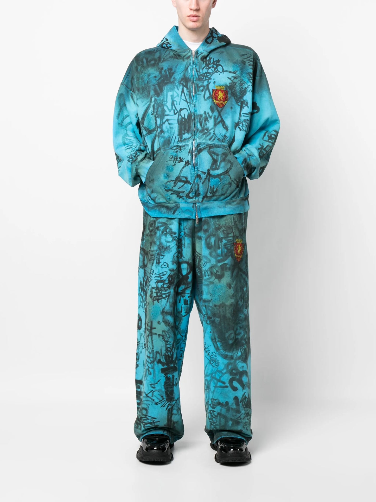 Skater tie-dye hoodie