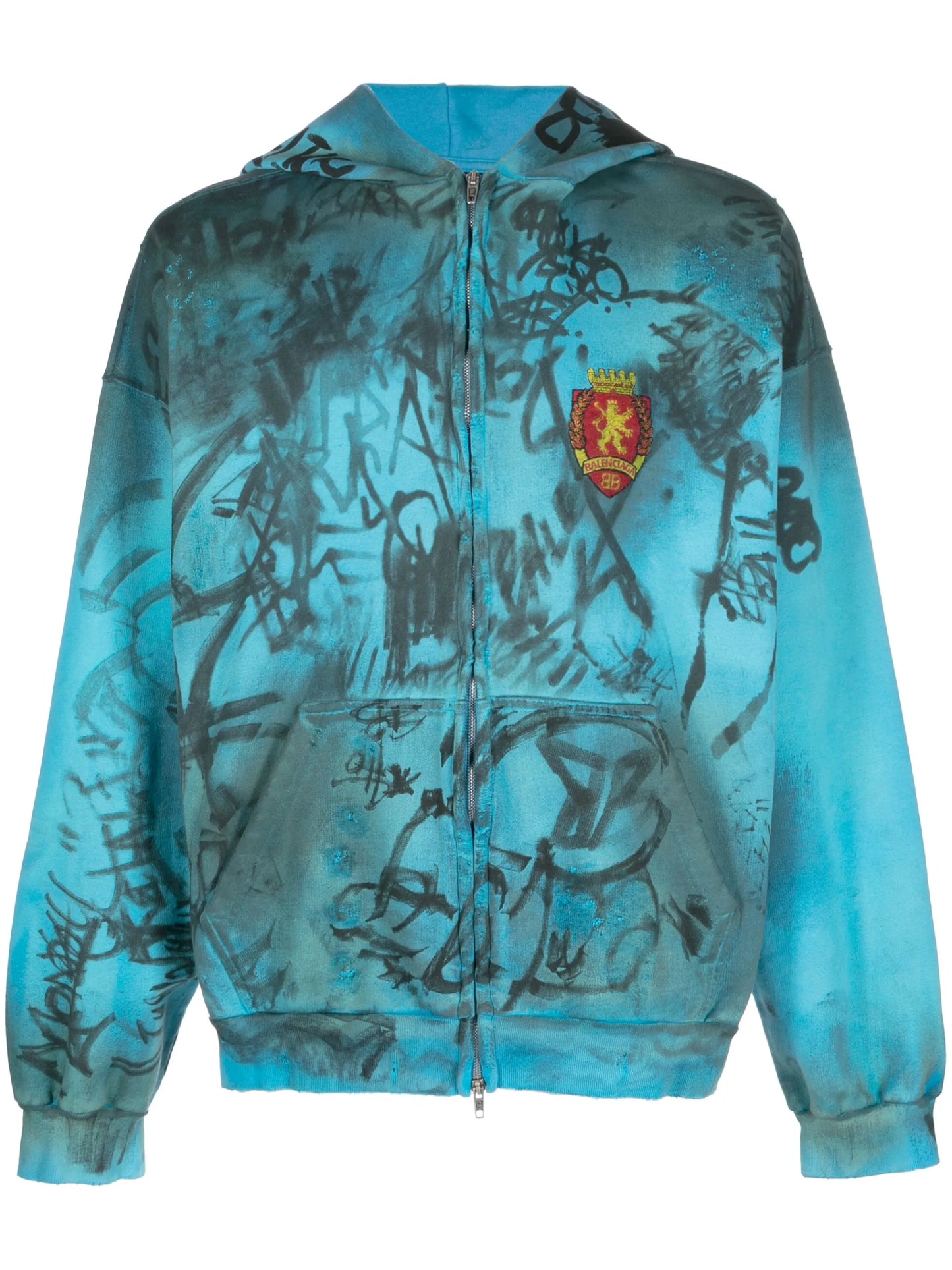 Skater tie-dye hoodie